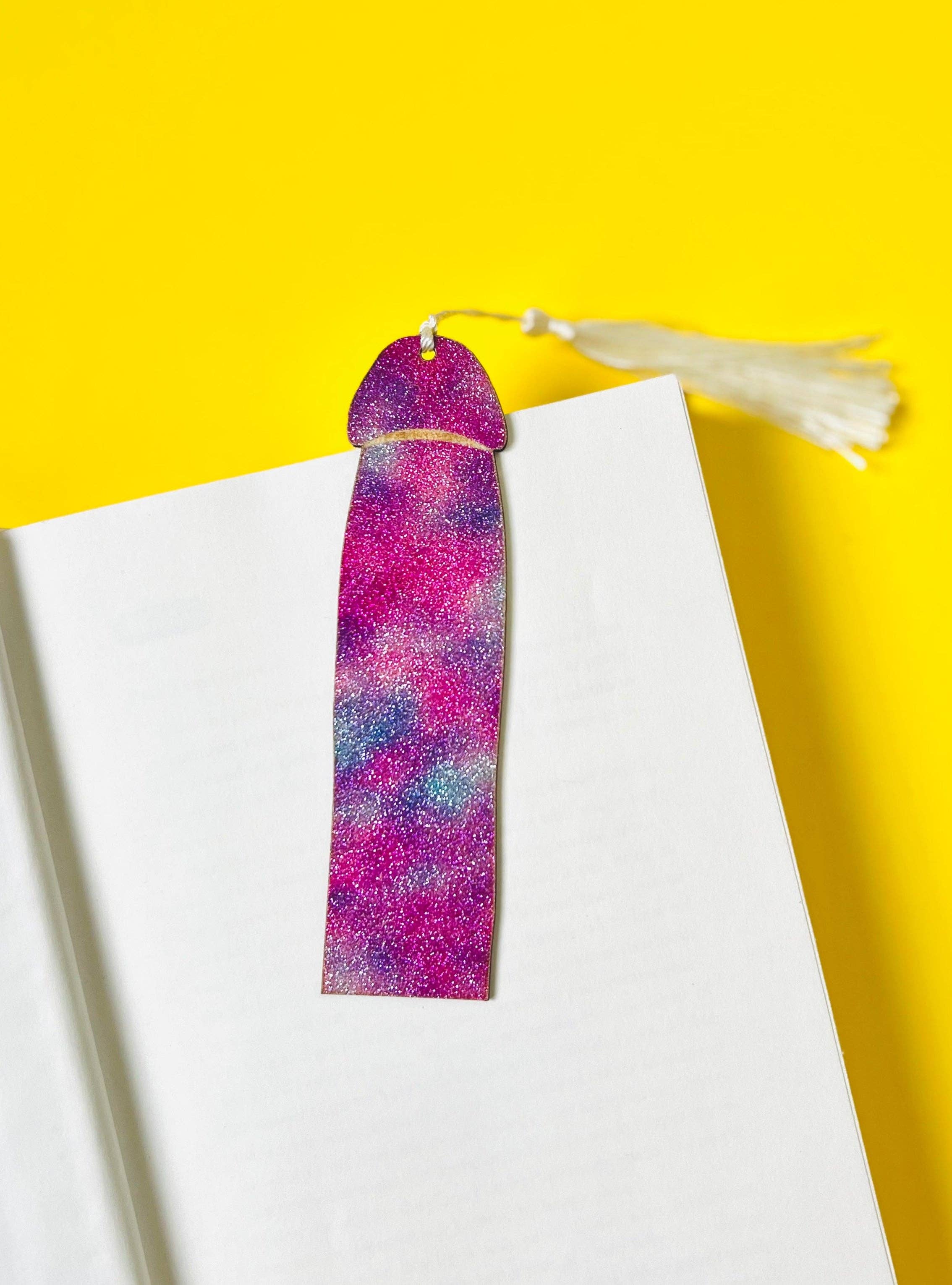 Glitter - Cockmark Bookmark