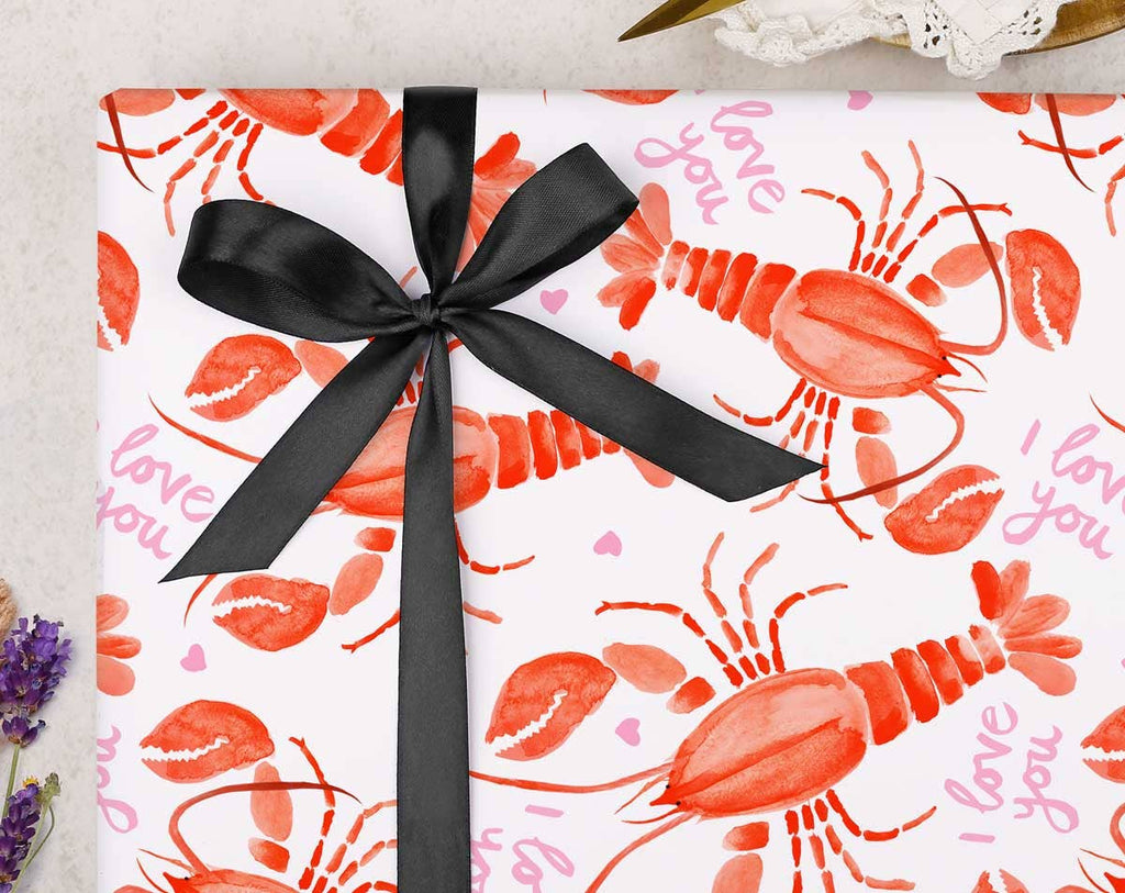 Lobster Wrapping Paper | Gift Wrap