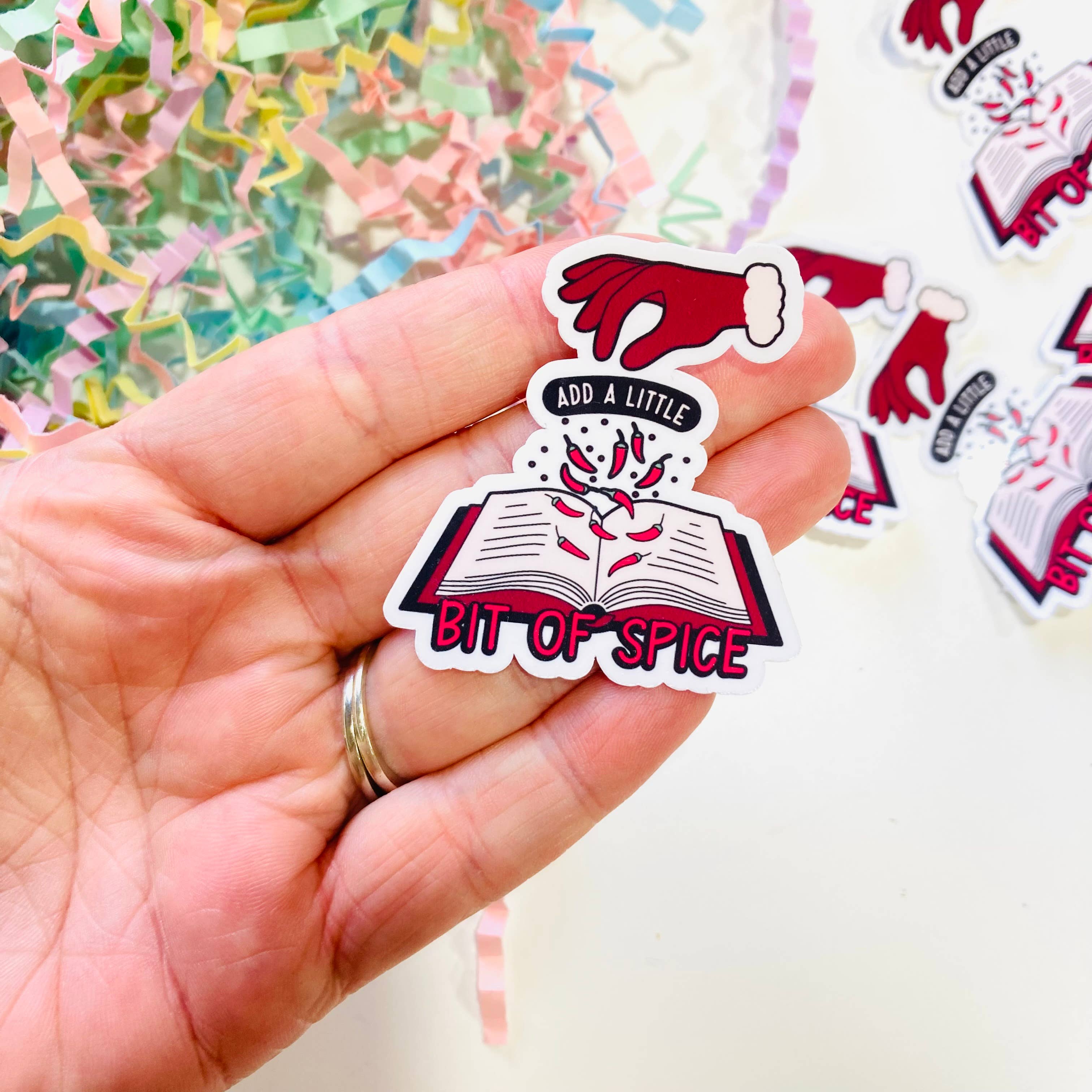 Add A Little Bit of Spice - Die Cut Sticker