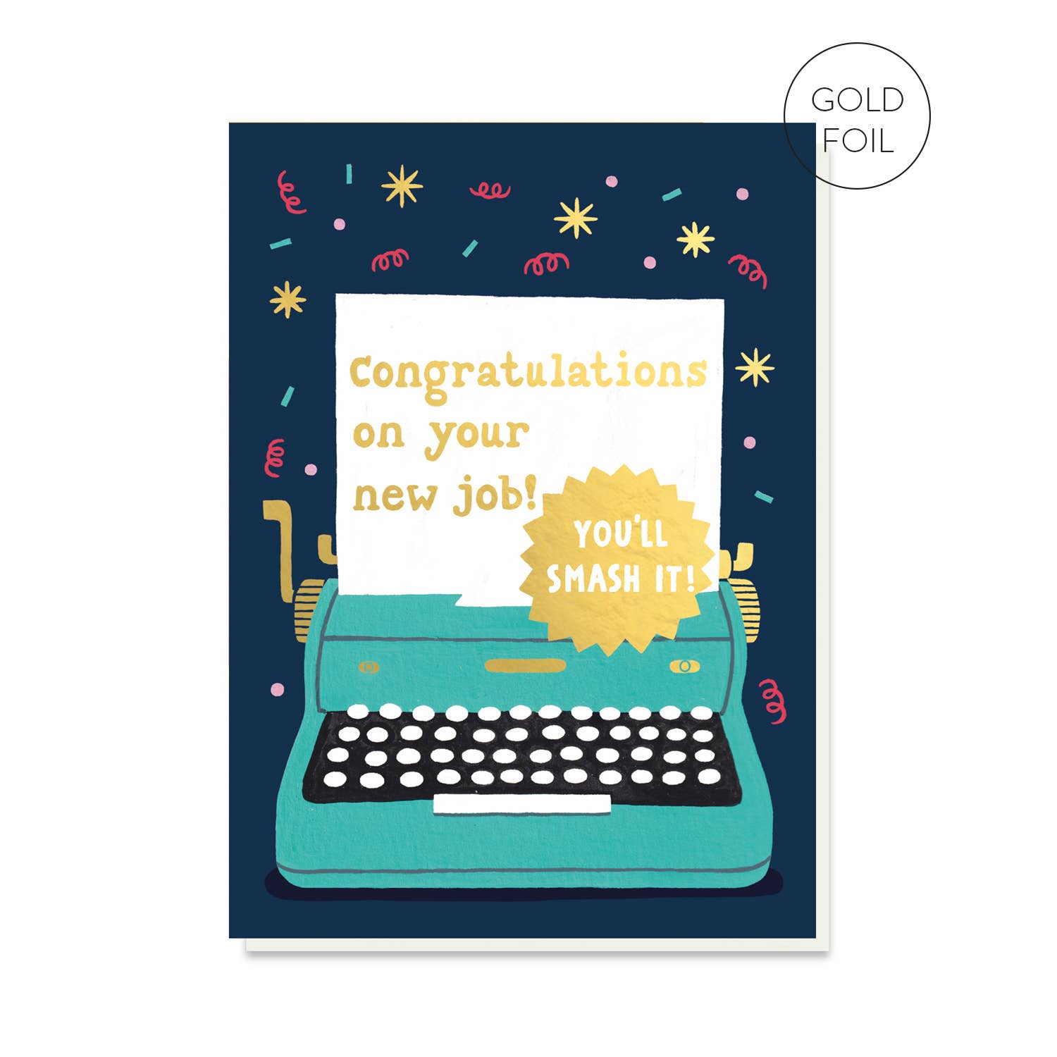 Smashing New Job - Congratulation Card
