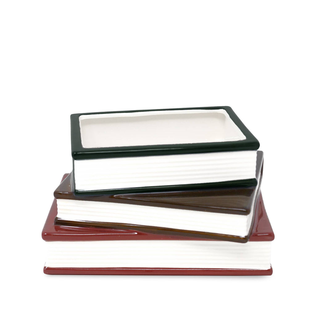 Stacked Book Planter, Sherlock