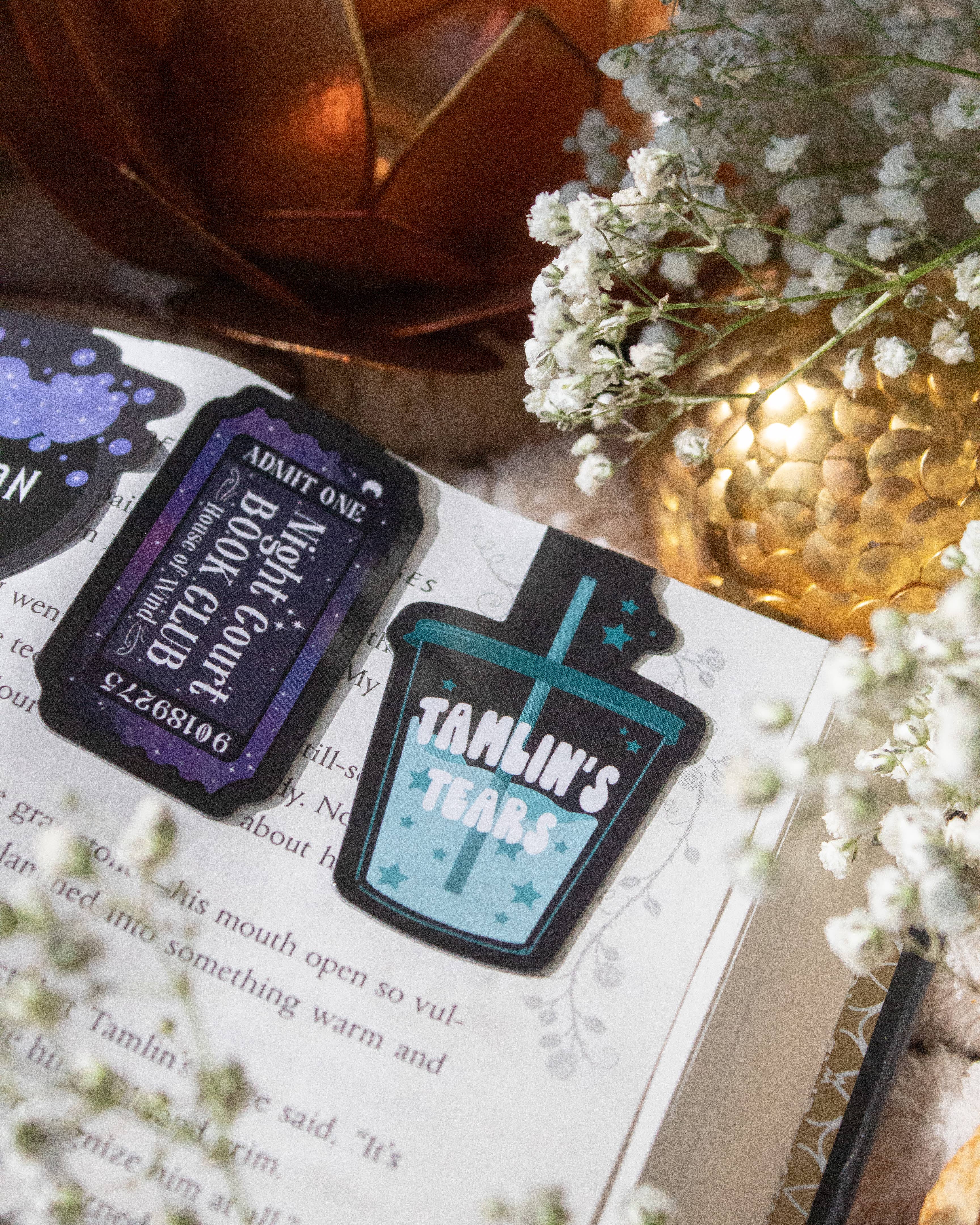 Set of 3 Magnetic Bookmarks - ACOTAR