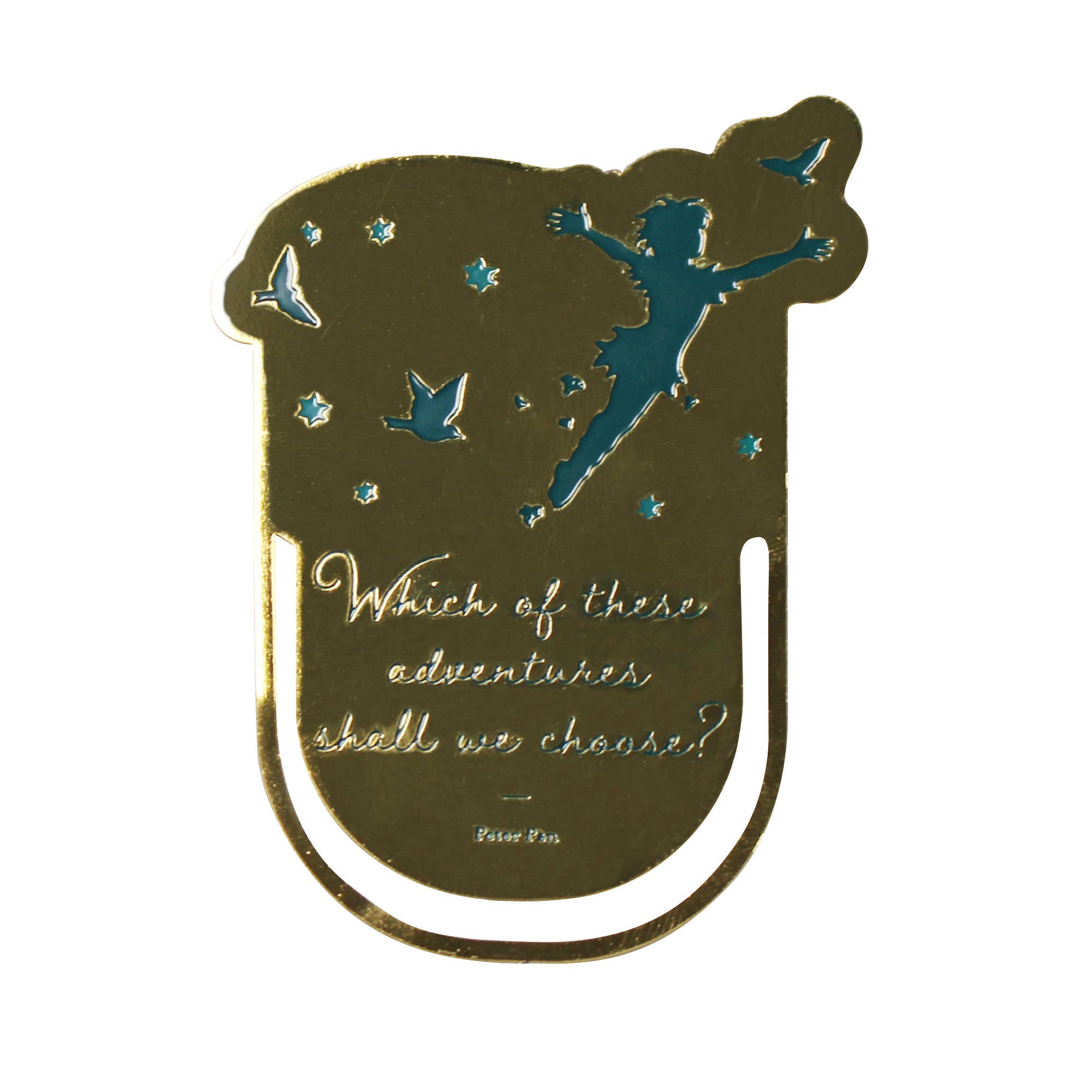 Neverland - Bookmark Metal