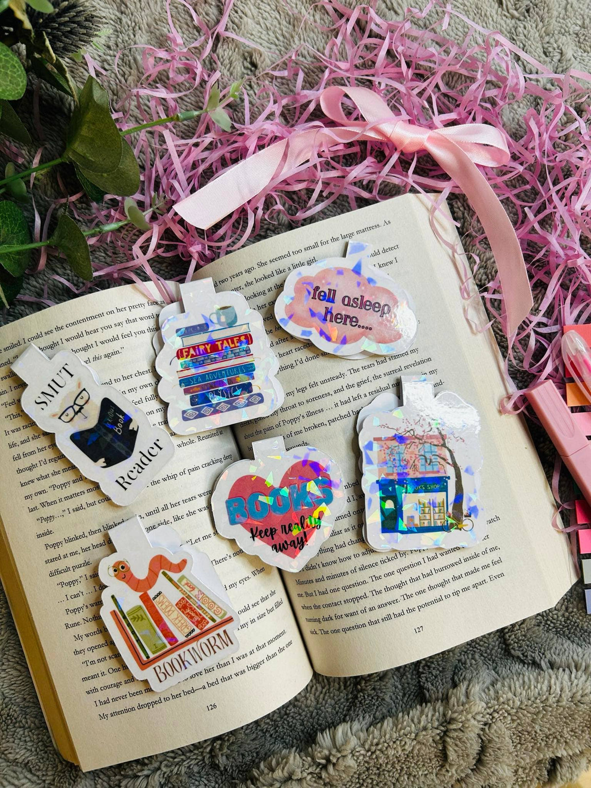 Cactus Magnetic Bookmark – ‘Don’t Be a Prick’ | Funny Gift for Book Lovers & Readers