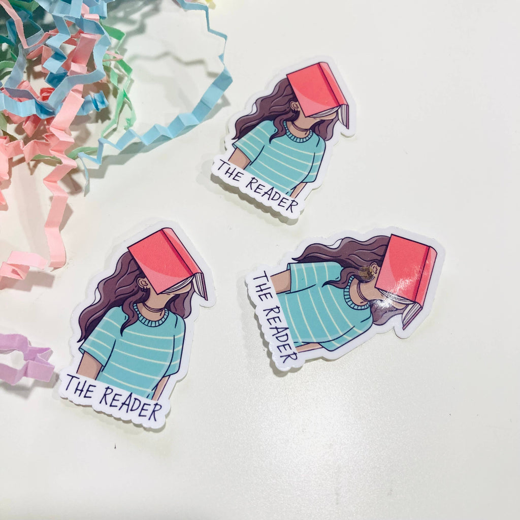 The Reader - Die Cut Sticker