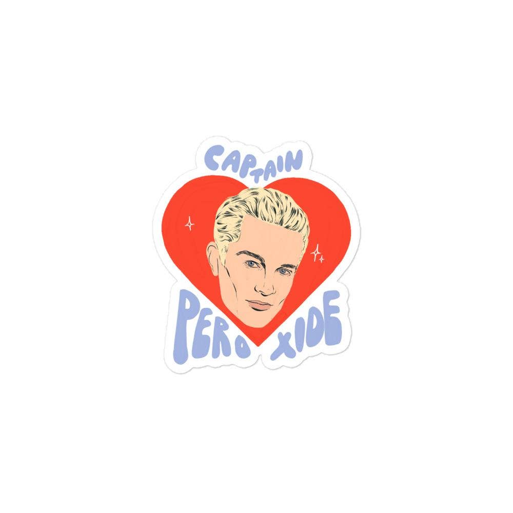 Captain Peroxide Spike - Sticker