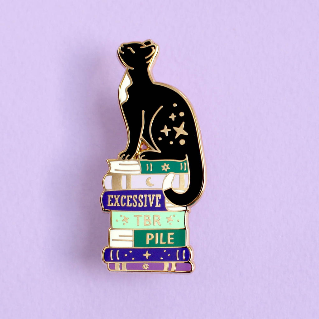 Excessive TBR Cat - Enamel Pin