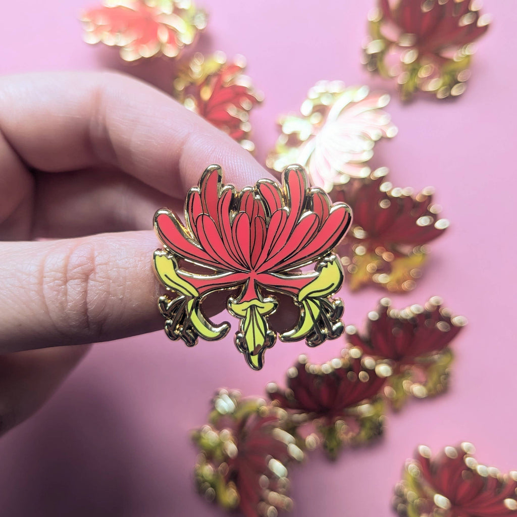 Honeysuckle - Enamel Pin