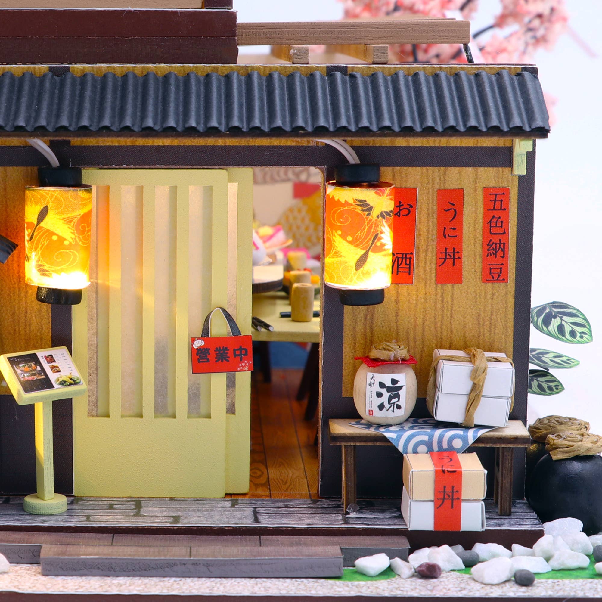 DIY Miniature House Kit: Sushi House