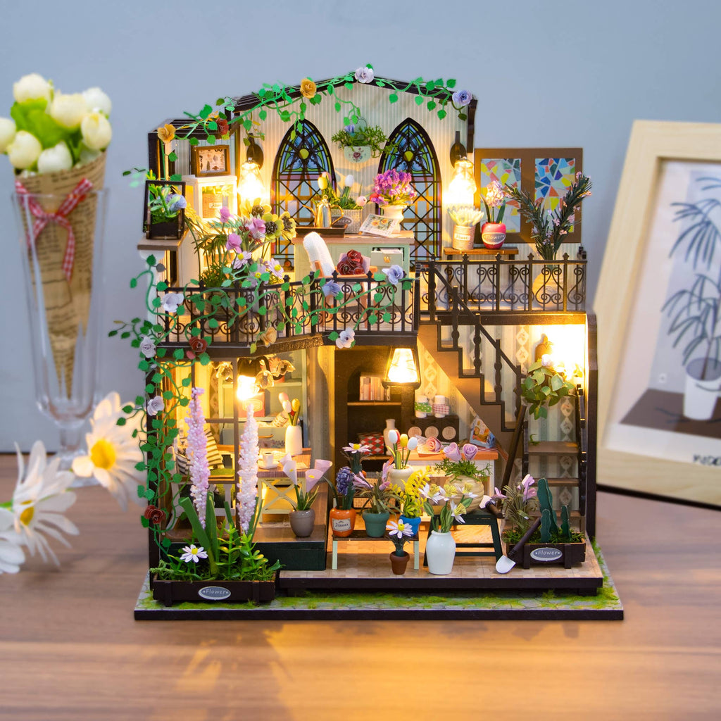 DIY Miniature House Kit: Garden Loft