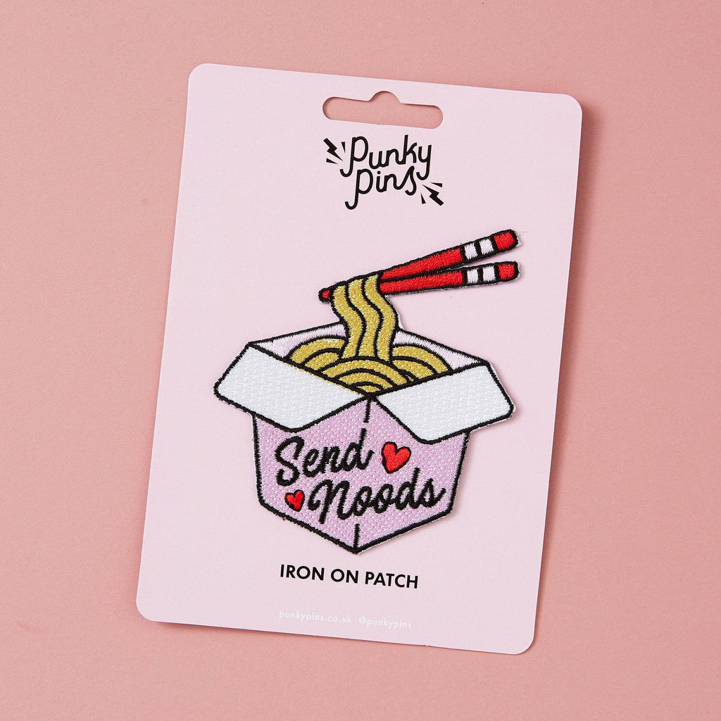 Send Noods - Iron On Patch