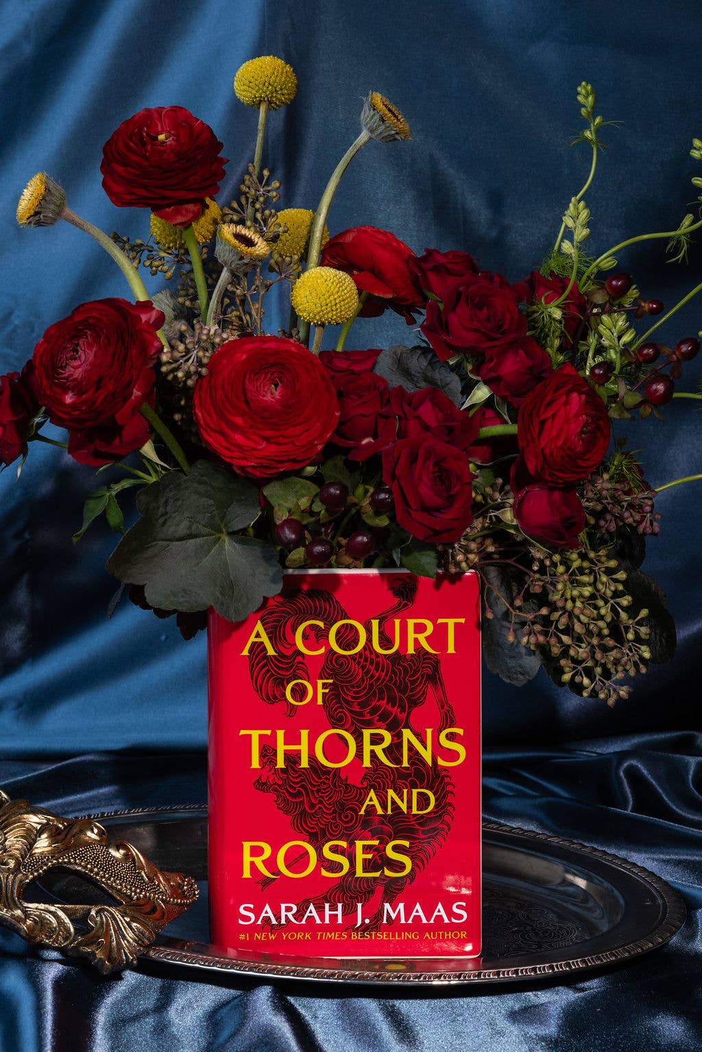 Large Book Vase, A Court of Thorns and Roses