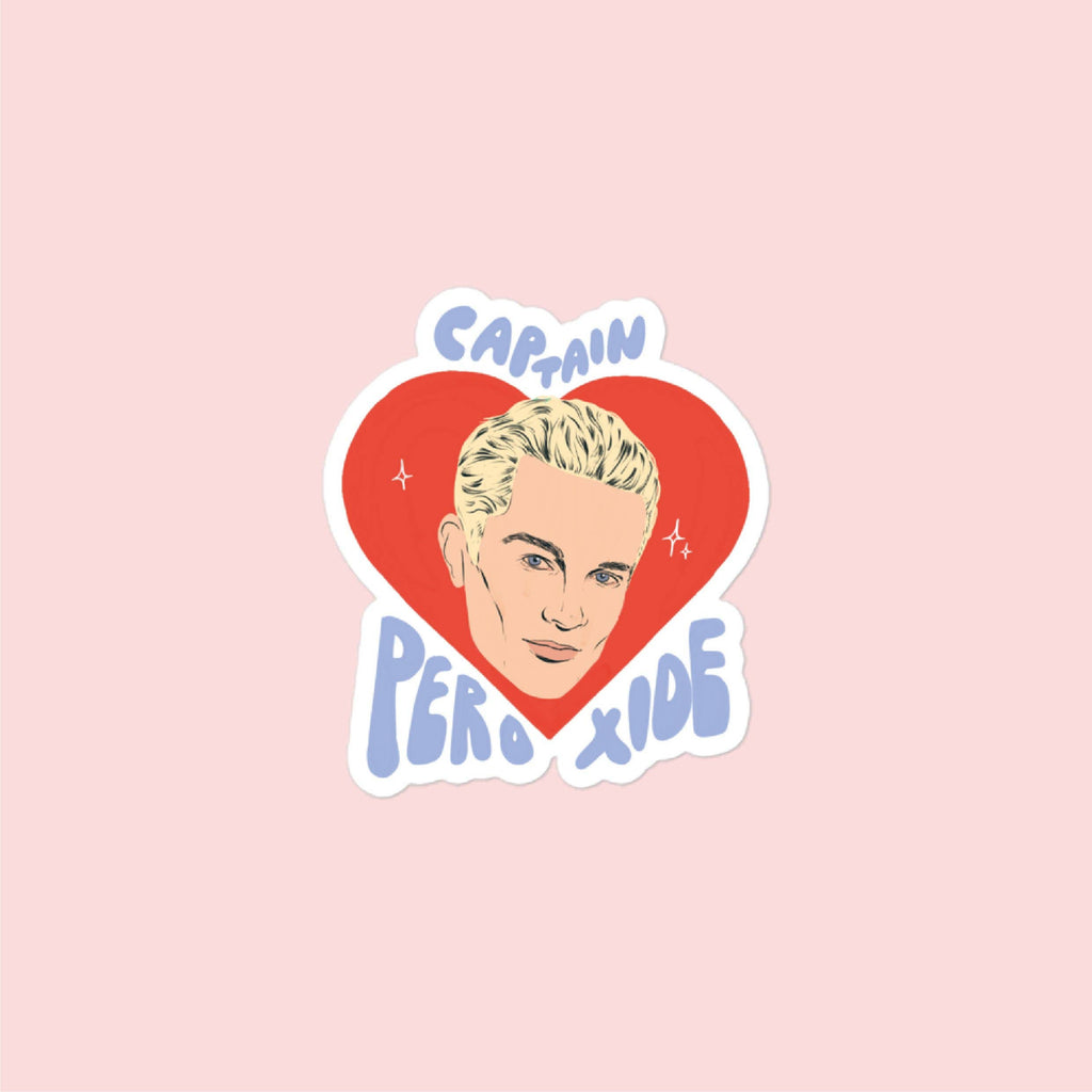 Captain Peroxide Spike - Sticker