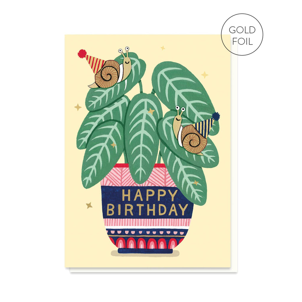 House Plant - Birthday Card