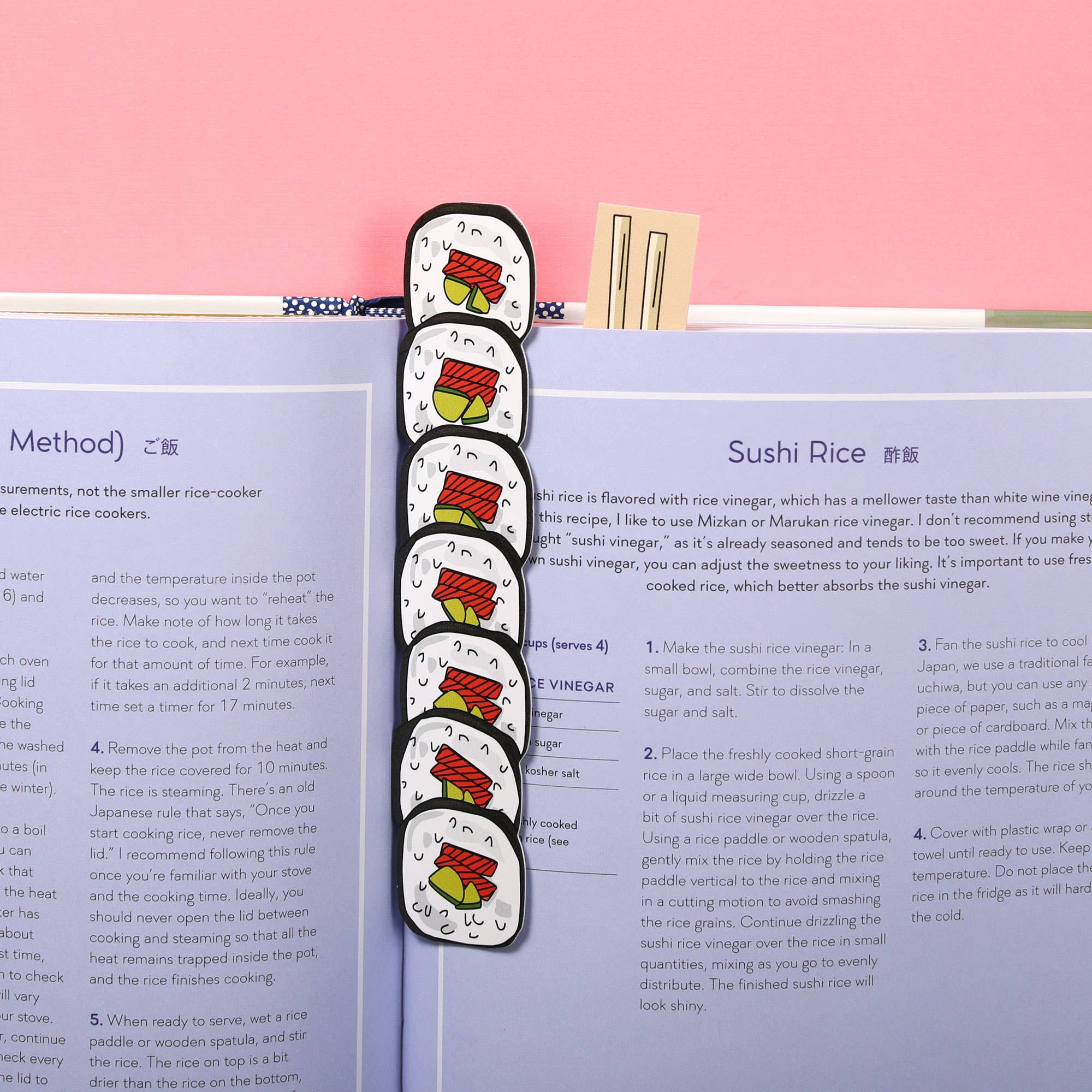 Sushi and Chopsticks - Die Cut Bookmarks