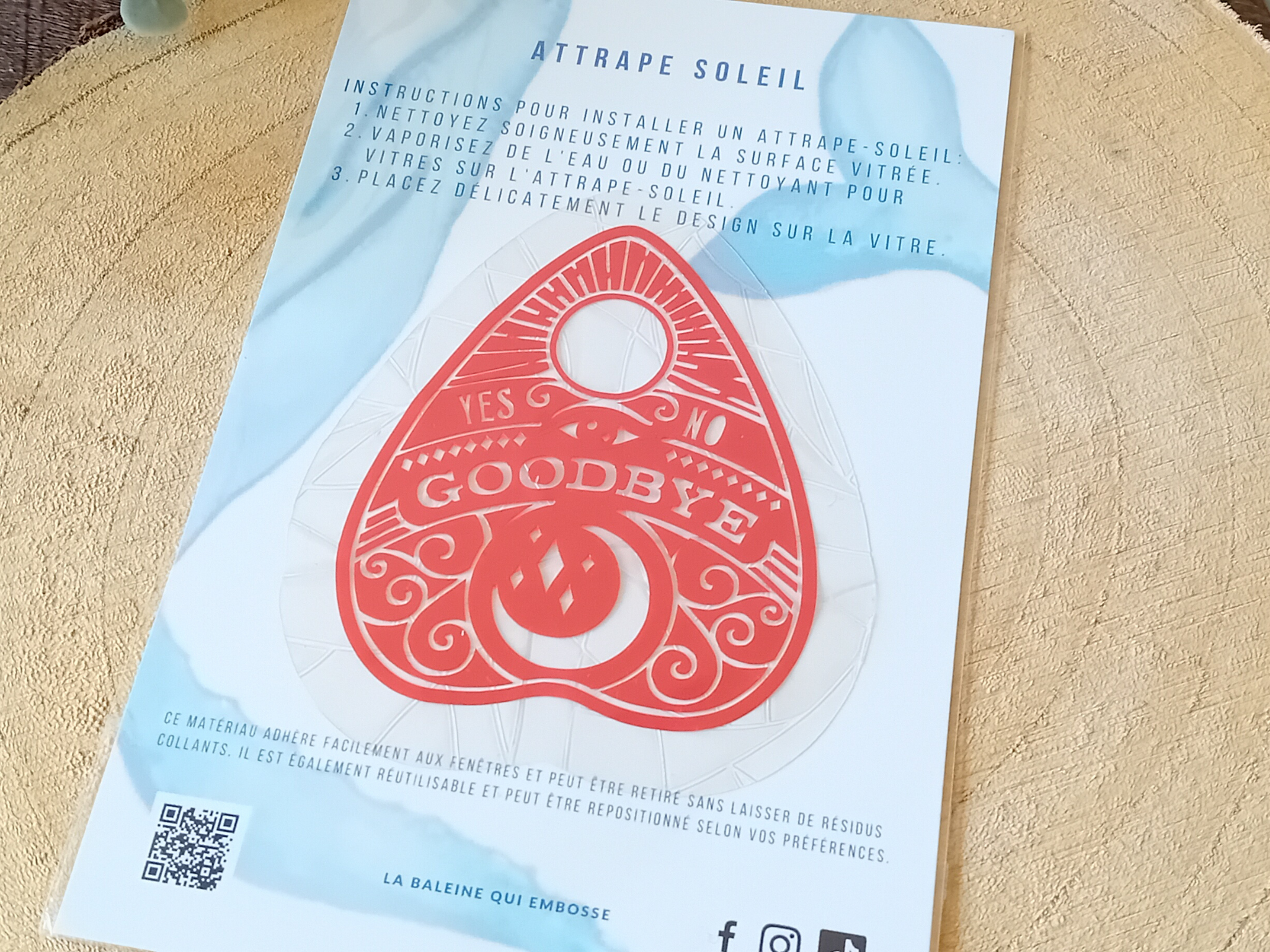 Ouija - Static Sun Catcher