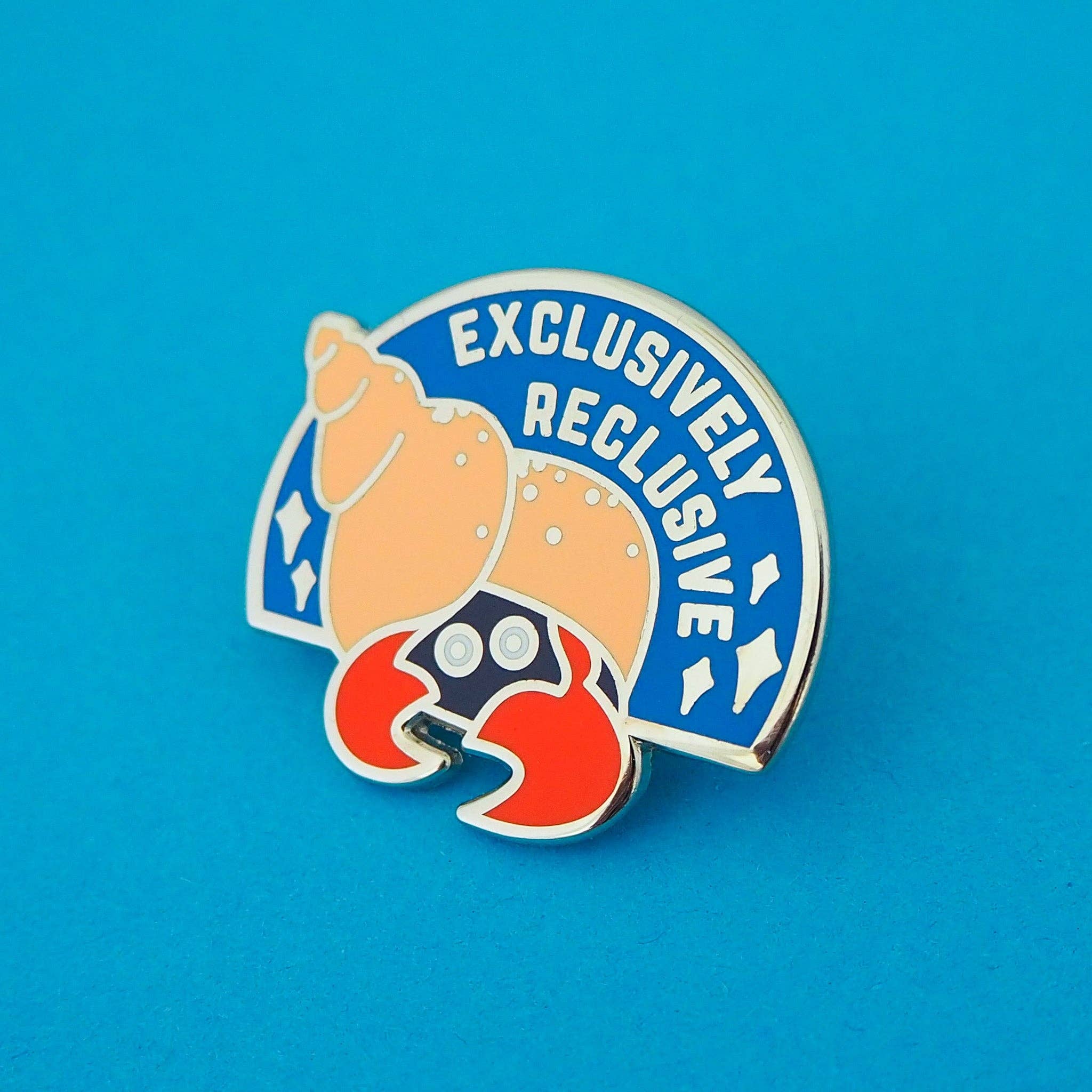 Exclusively Reclusive - Enamel Pin