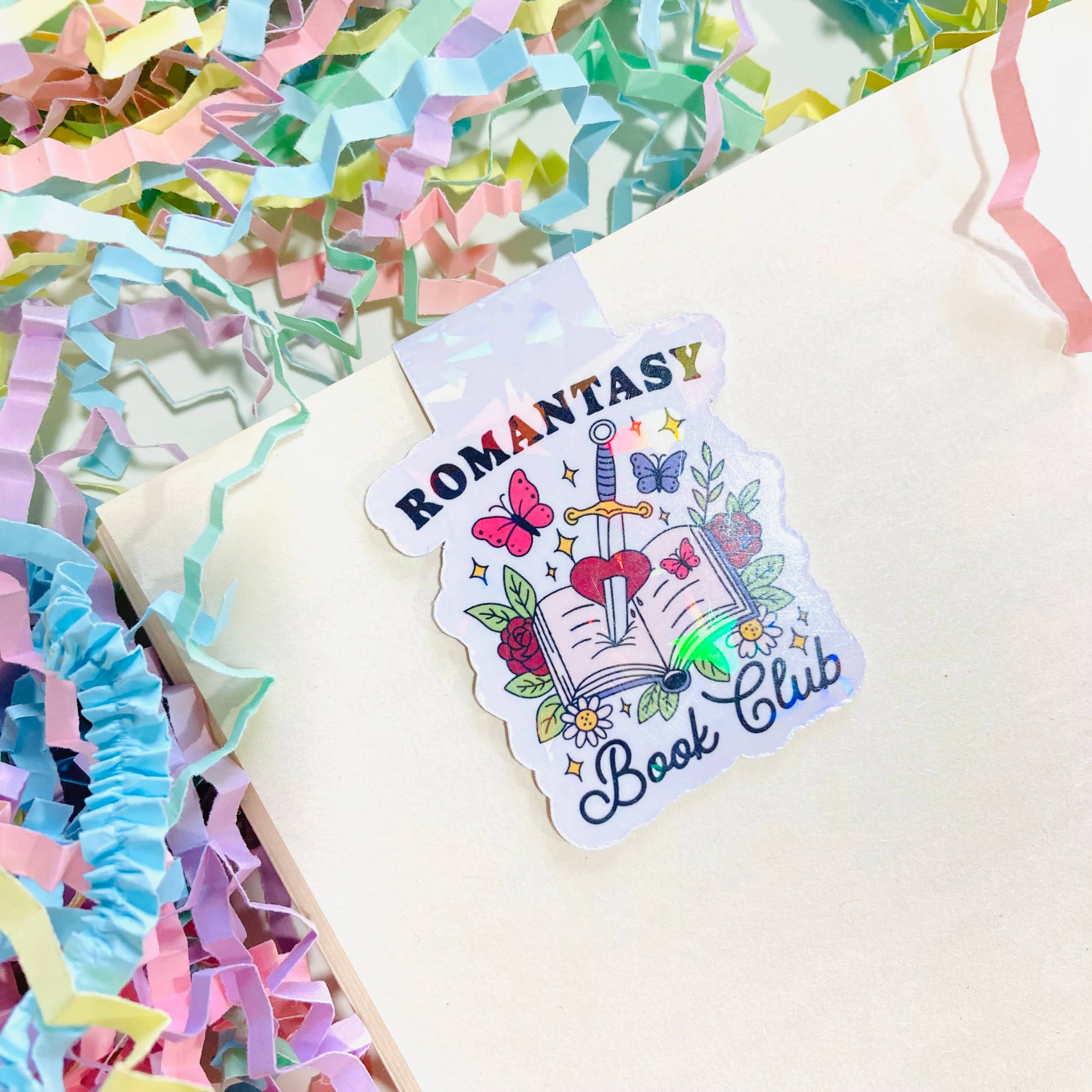 Romantasy Book Club Magnetic Bookmark