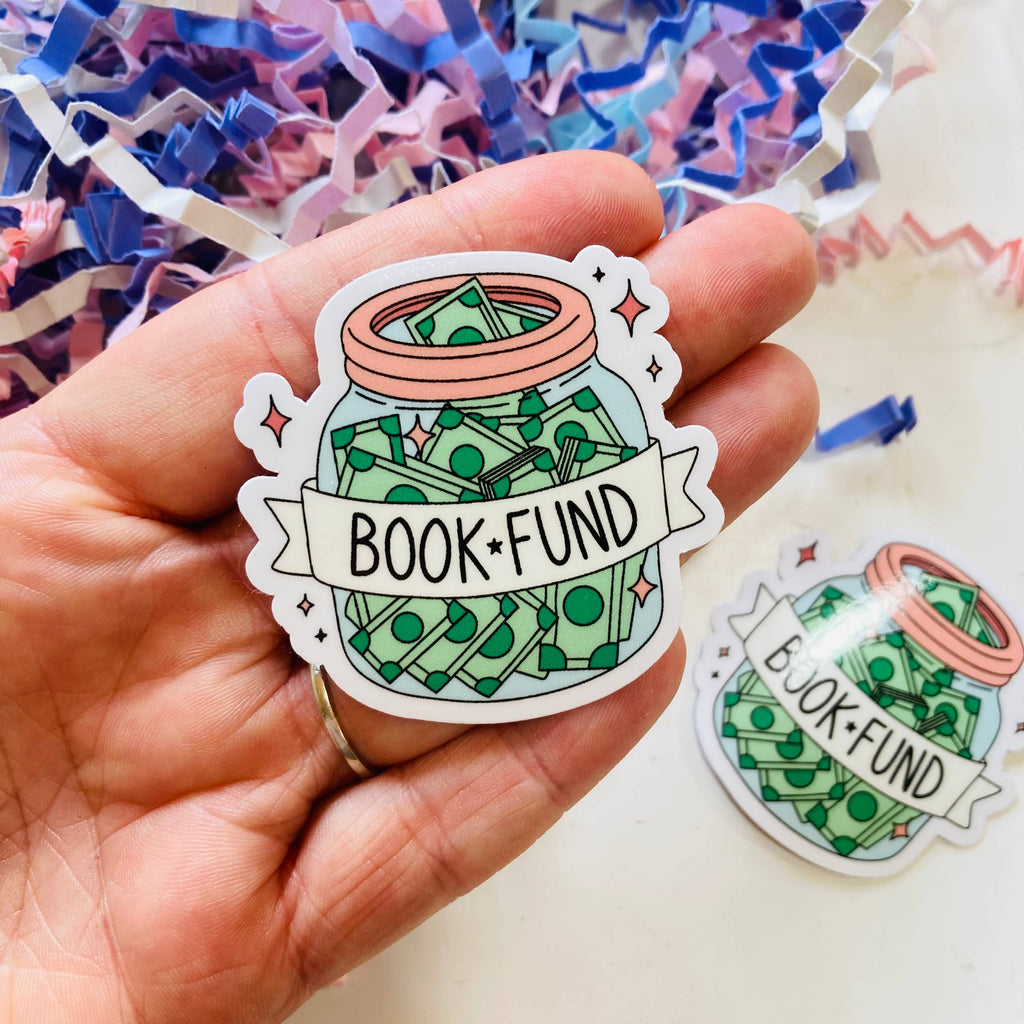 Book Fund - Die Cut Sticker