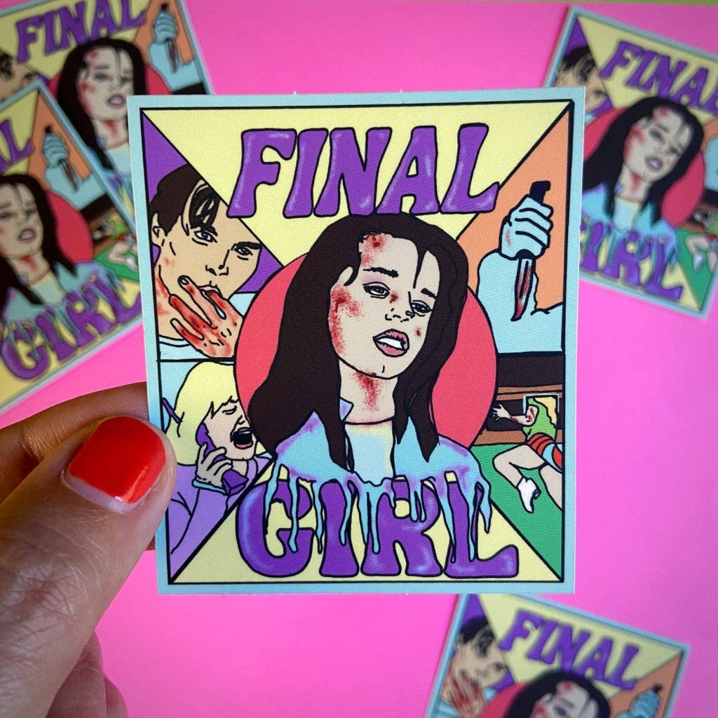 "Final Girl" Scream 96’  - Water Bottle Sticker