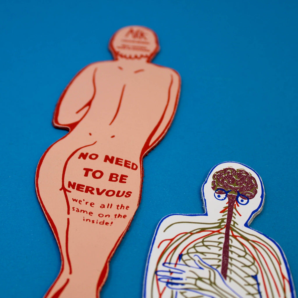 No Need To Be Nervous - Bookmark