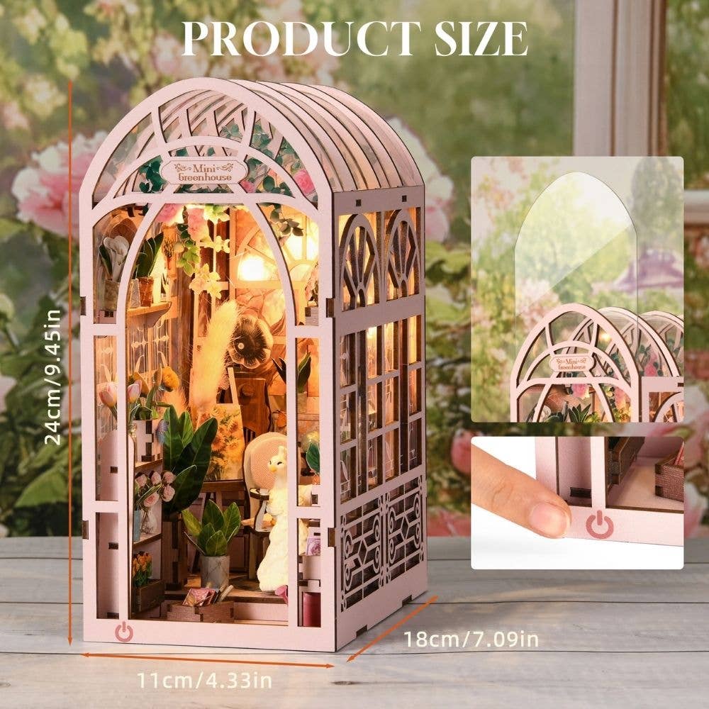 DIY Book Nook Kit - Mini Greenhouse