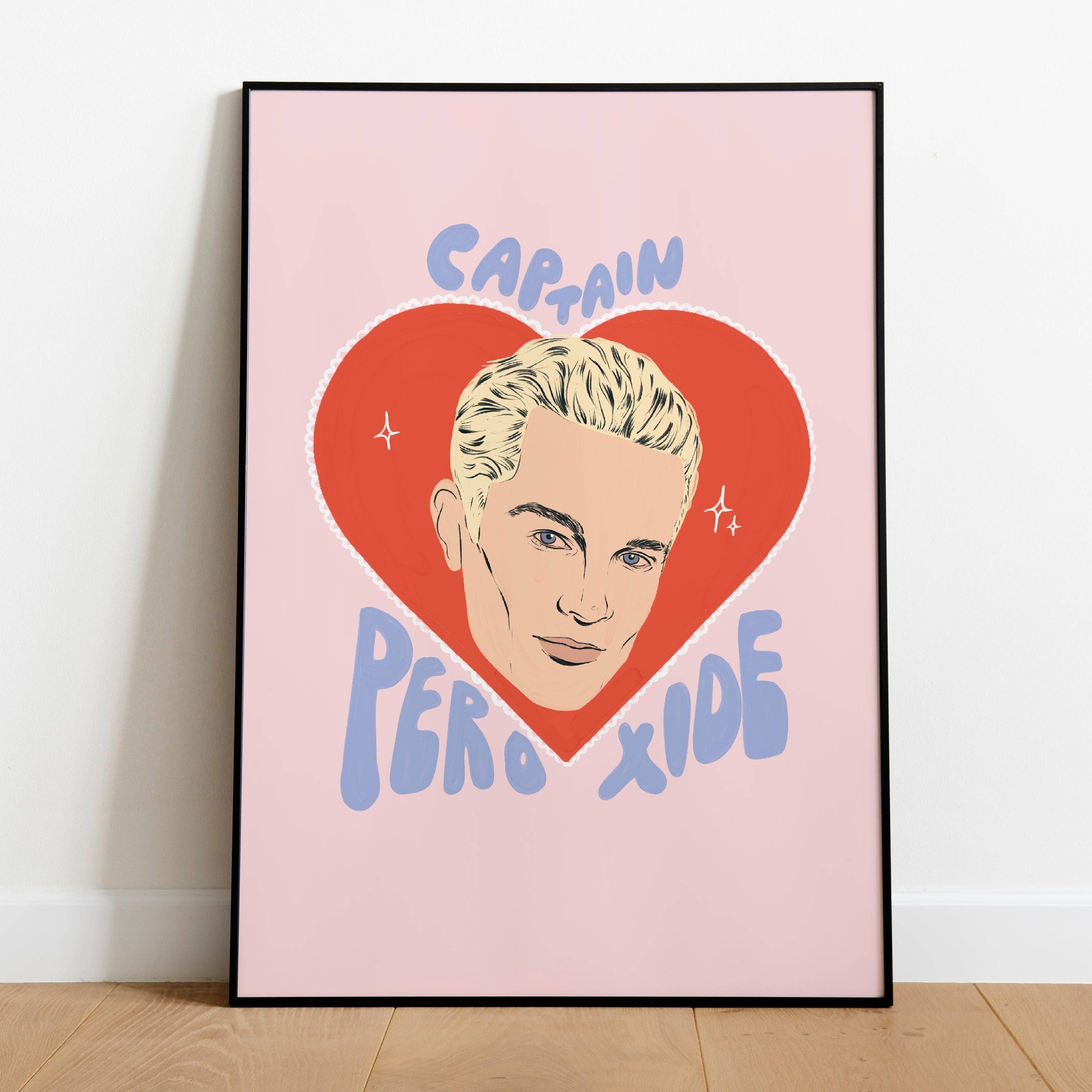 Captain Peroxide Buffy the Vampire Slayer Art Print