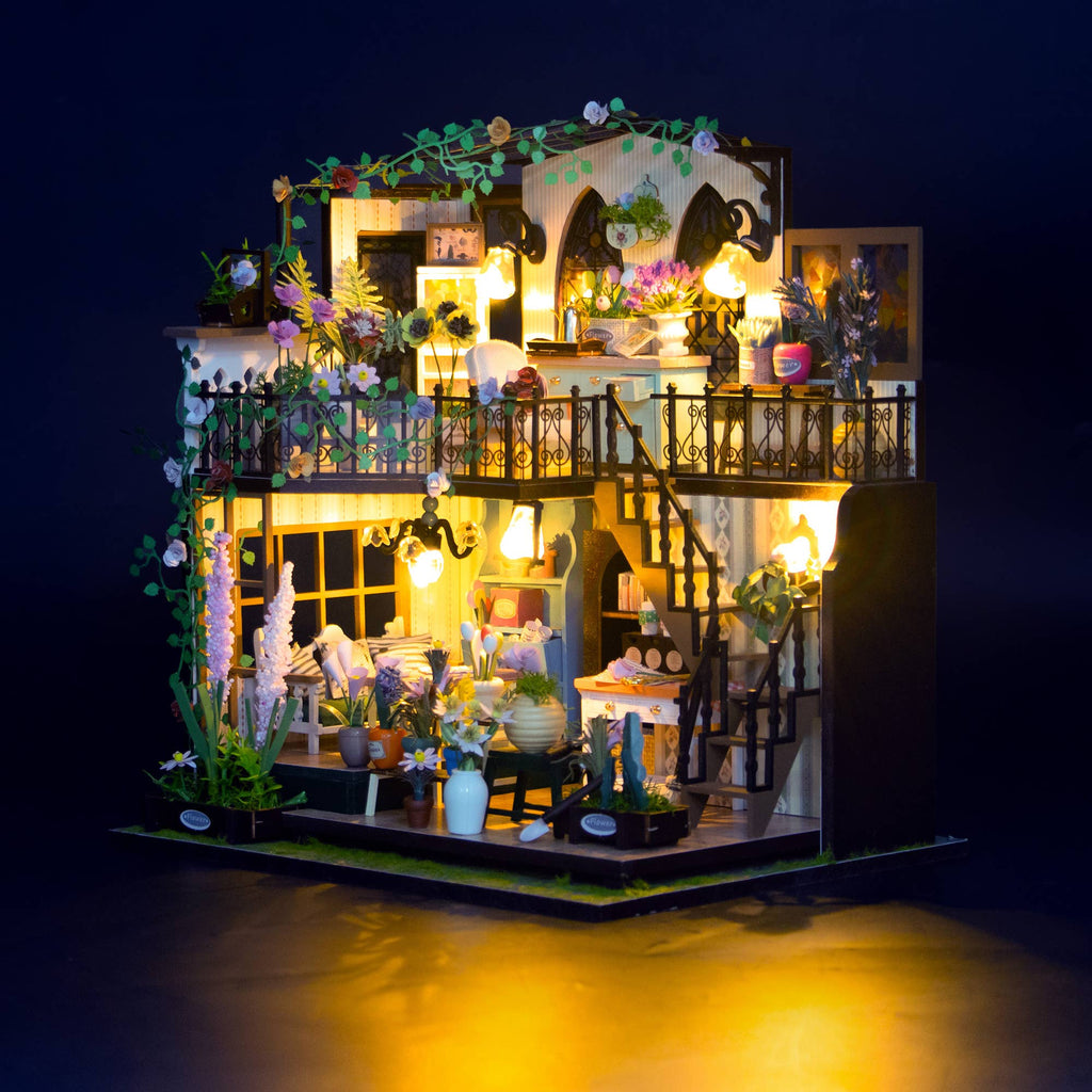 DIY Miniature House Kit: Garden Loft