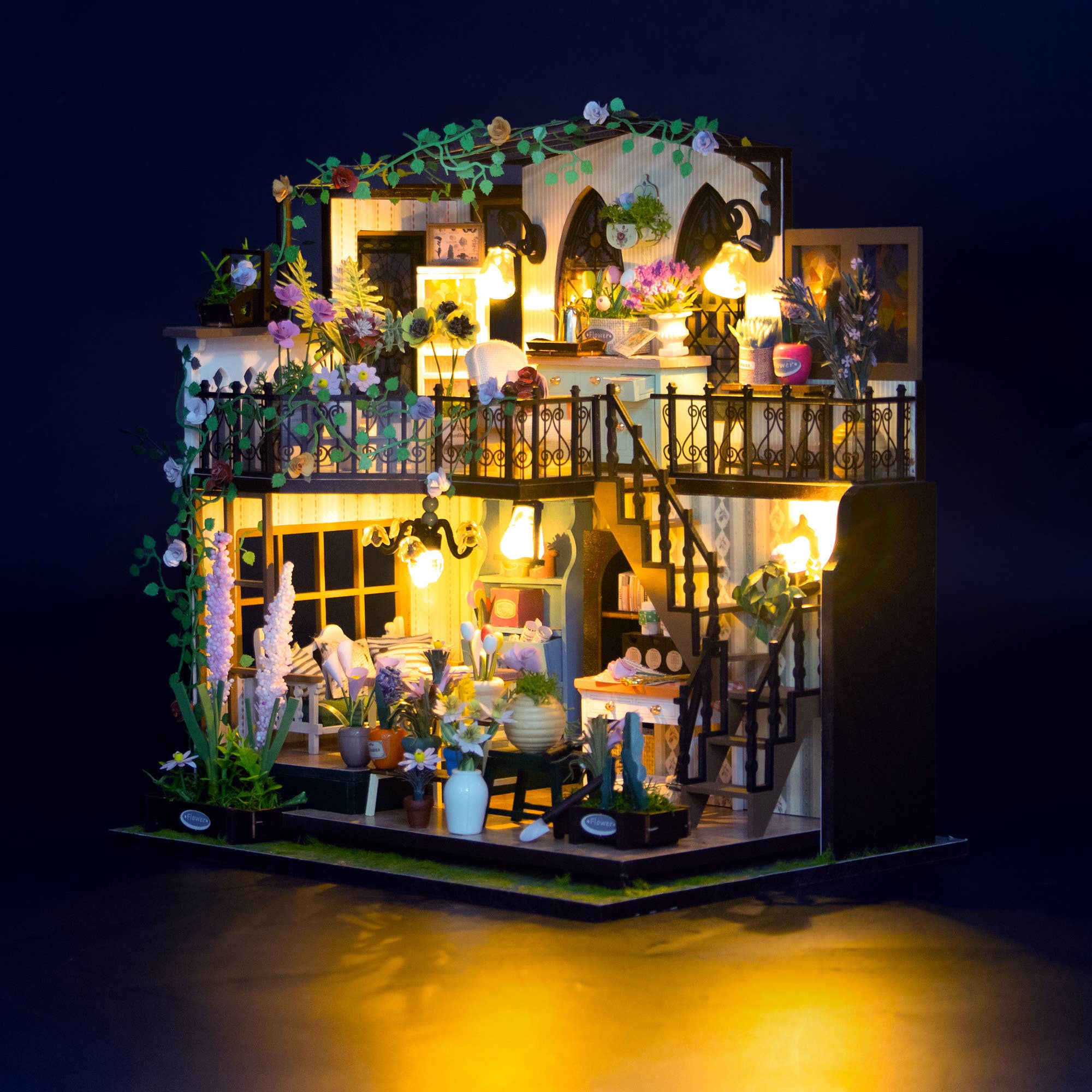 DIY Miniature House Kit: Garden Loft