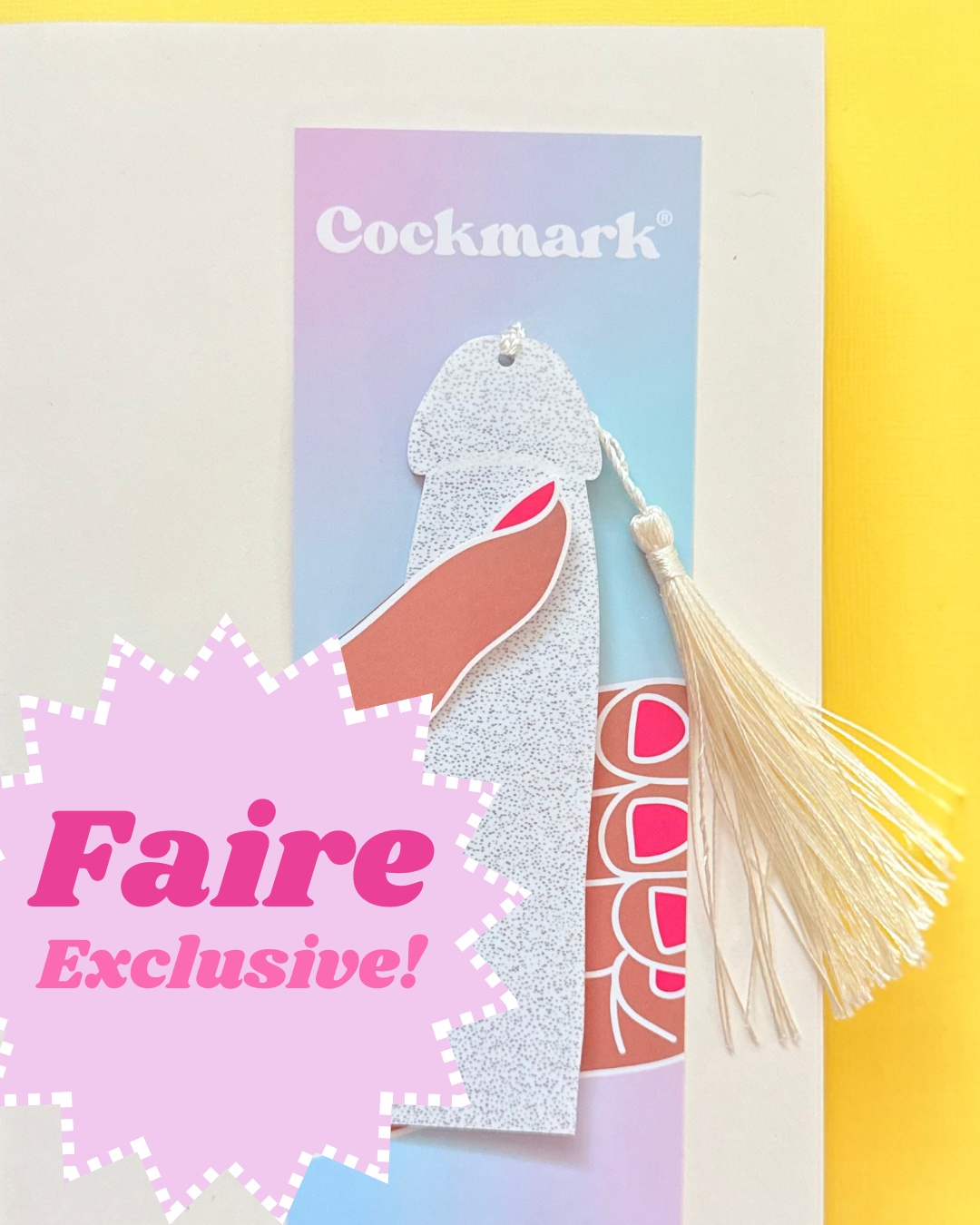 Vampire Shimmer Cockmark - Bookmark