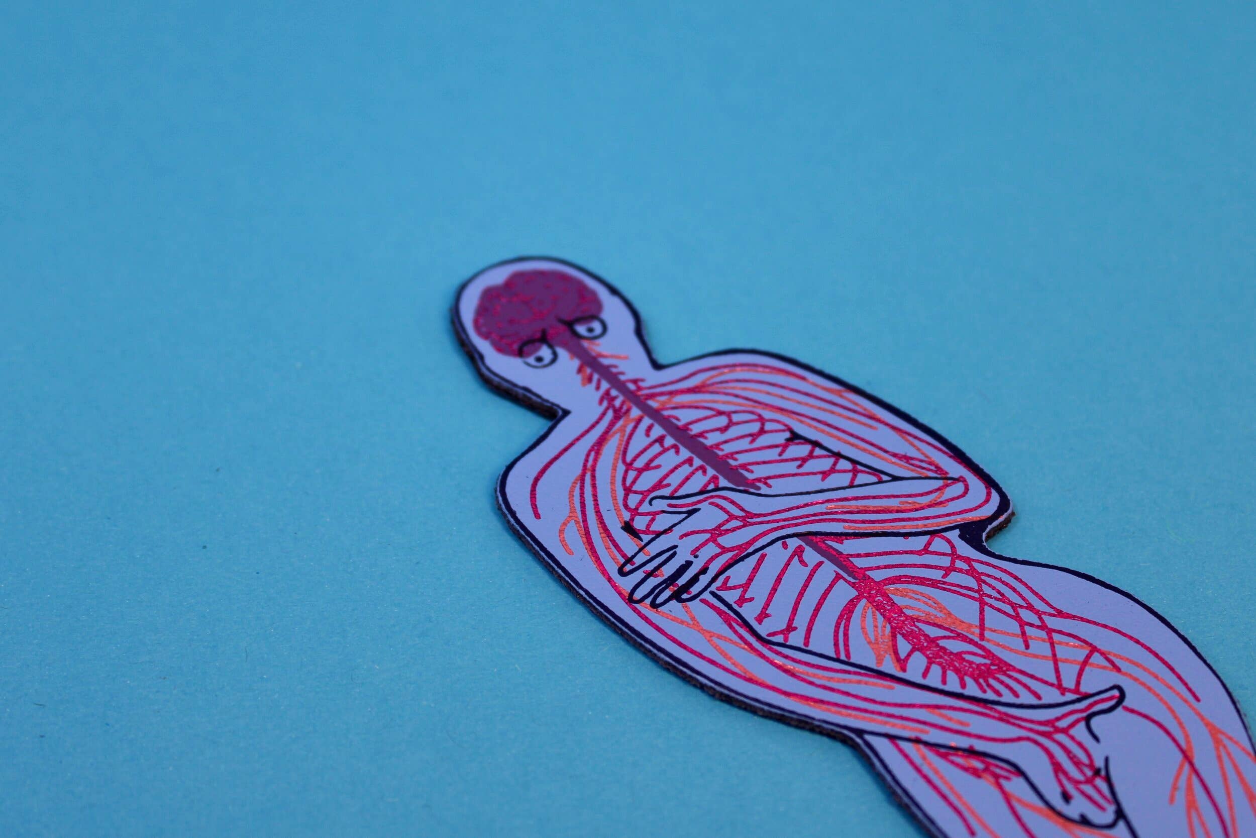 No Need To Be Nervous - Bookmark