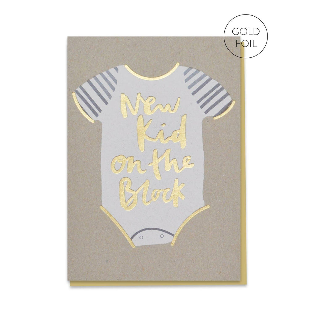 New Kid on the Block New - Baby Card