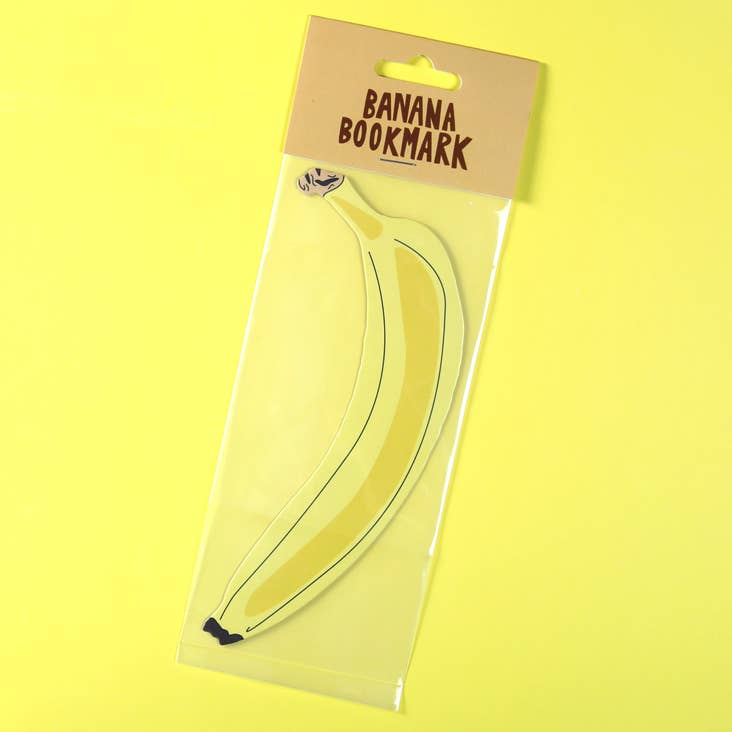 Banana - Die Cut Bookmark