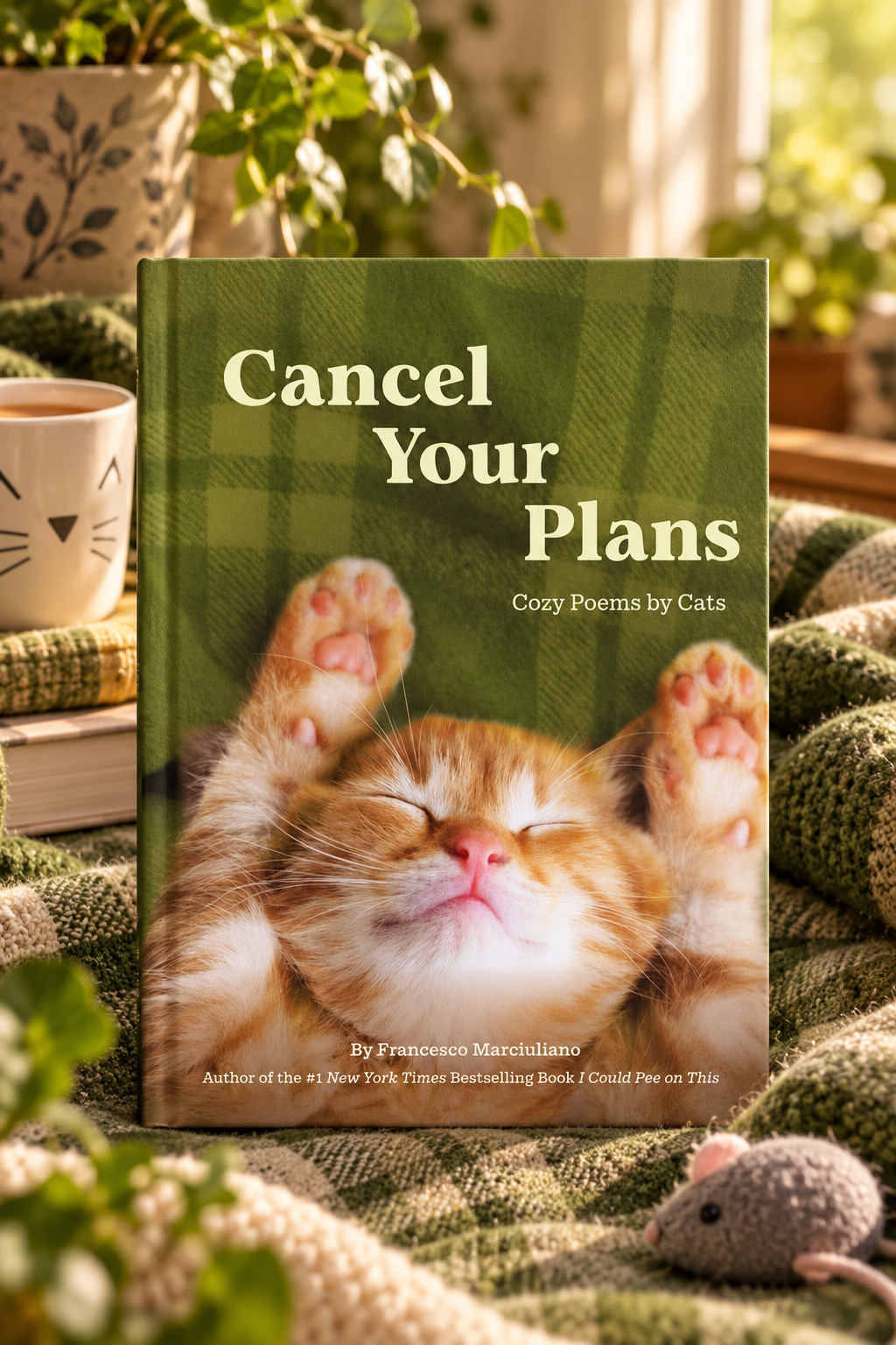 Cancel Your Plans: Cozy Poems by Cats by Francesco Marciuliano