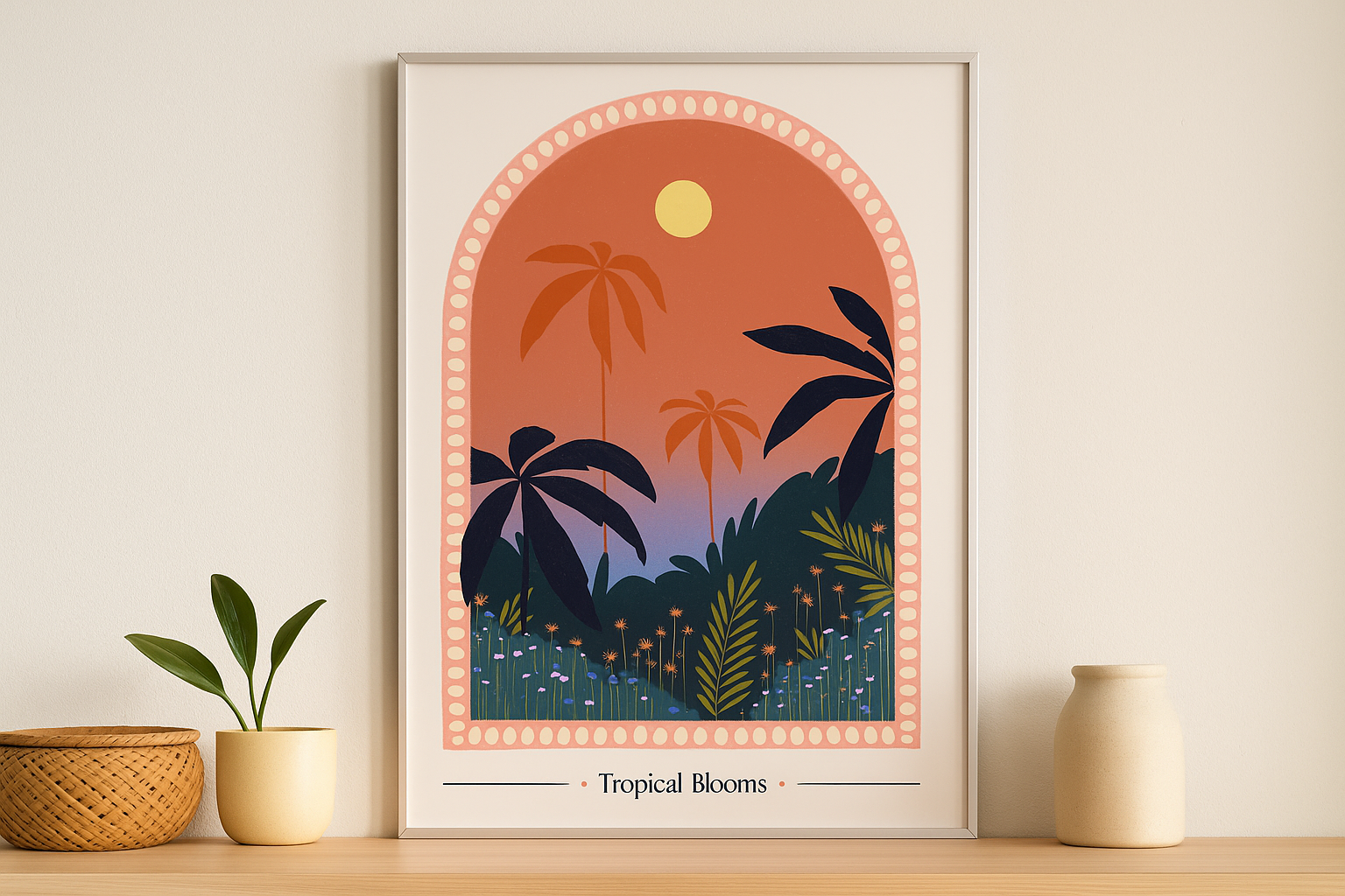 Tropical Blooms - Print
