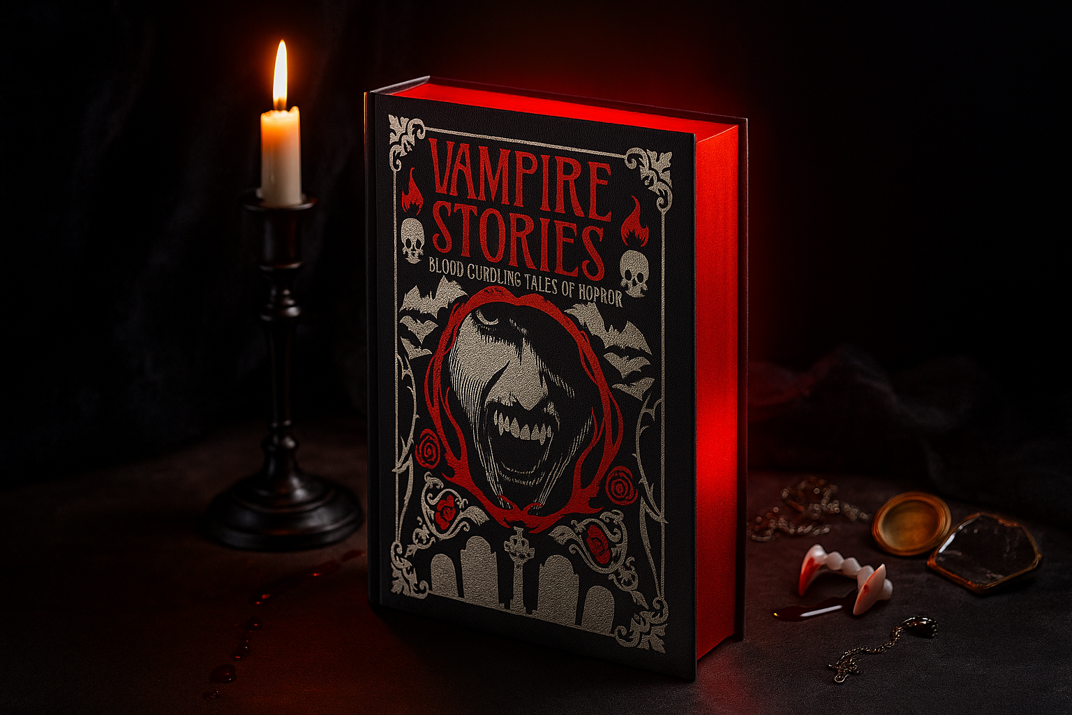 Vampire Stories : Blood-Curdling Tales of Horror by Edgar Allan Poe & Algernon Blackwood