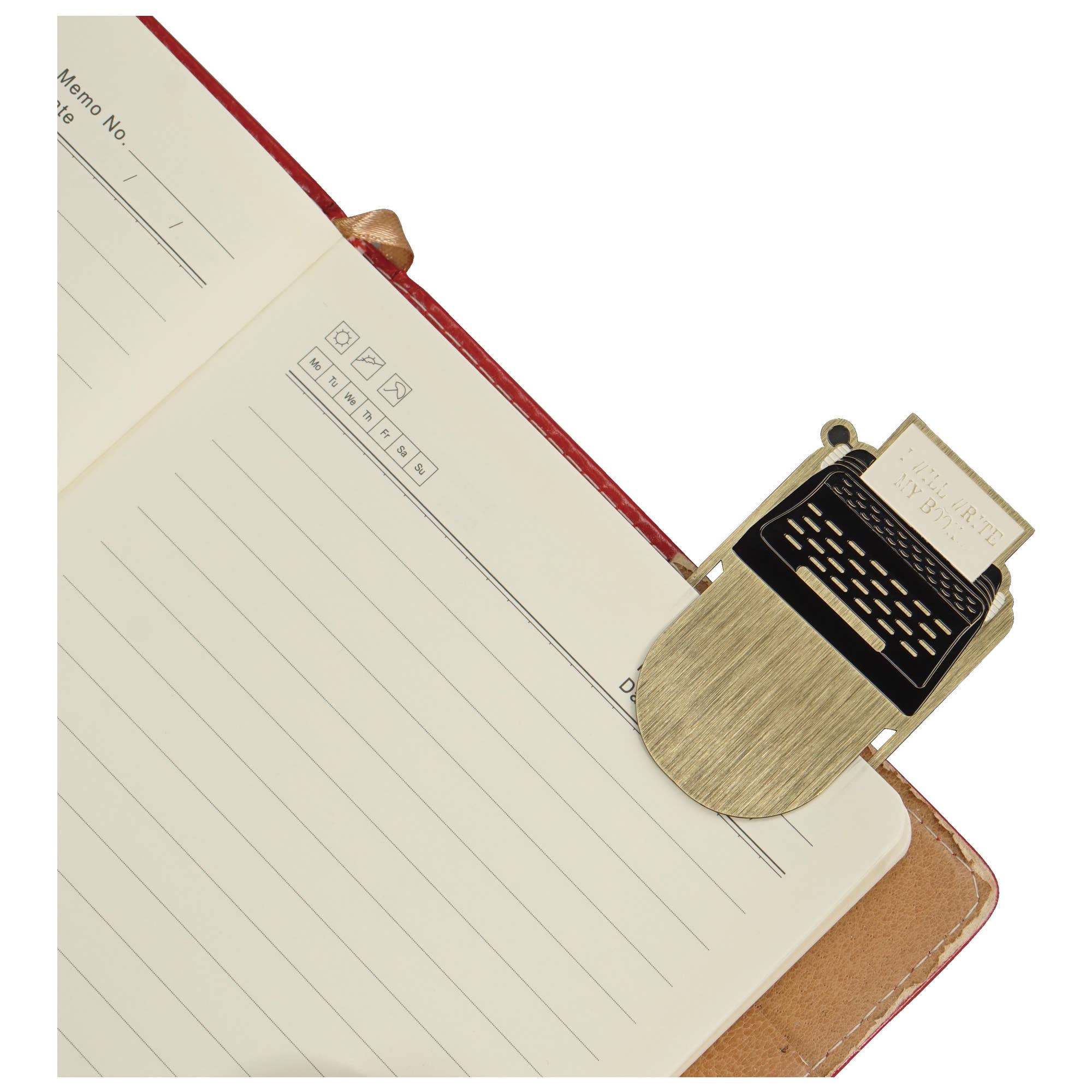 Bookmark Metal - Pulteney Press (I Will Write)