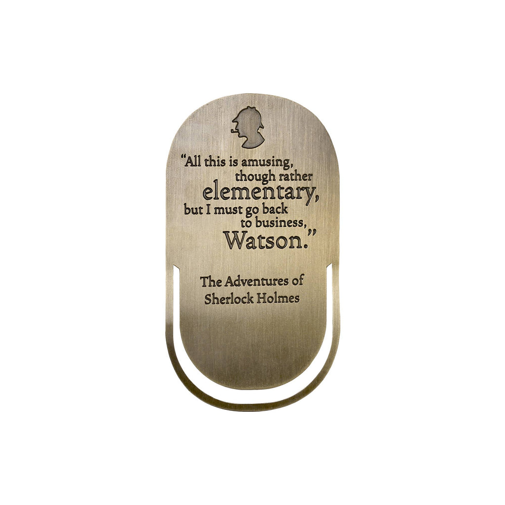 Sherlock Holmes - Metal Bookmark