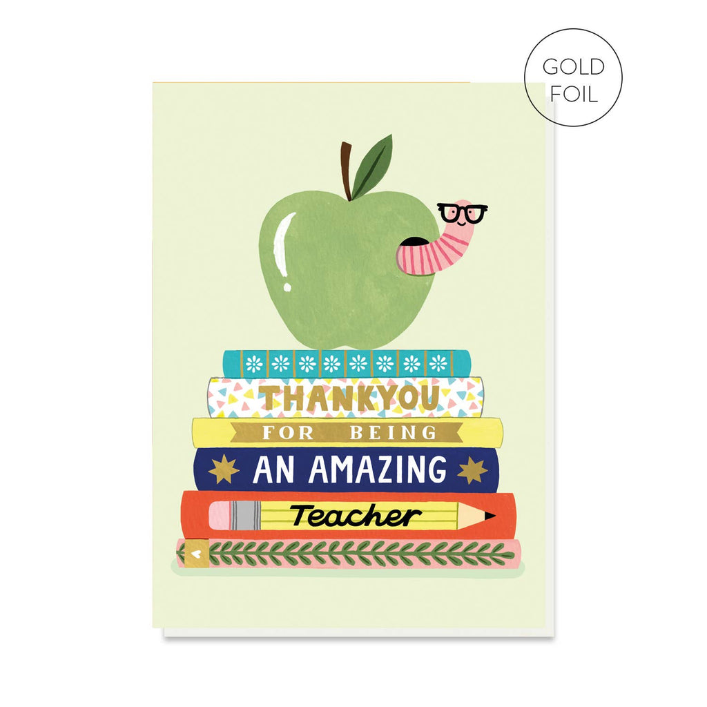 Amazing Teacher - Greeting Card