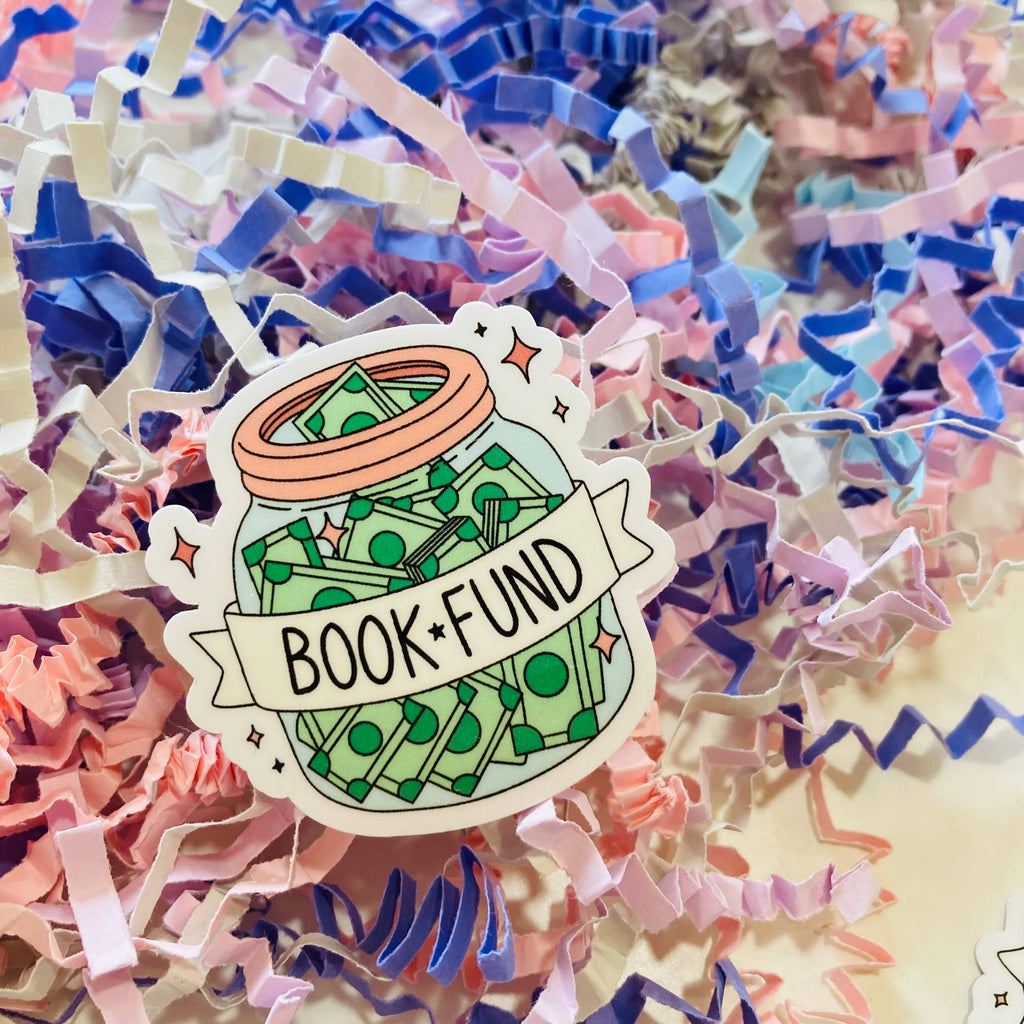Book Fund - Die Cut Sticker