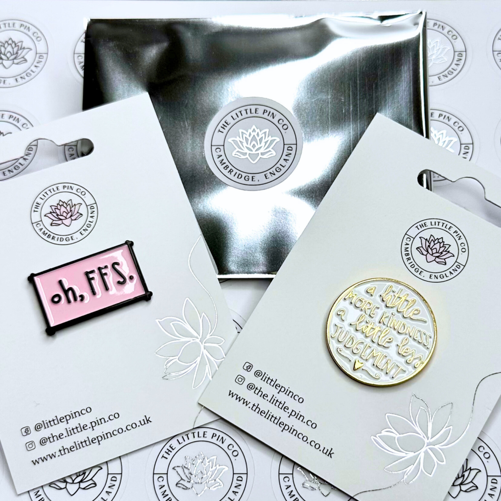 Not All Disabilities Are Visible Flower Enamel Pin