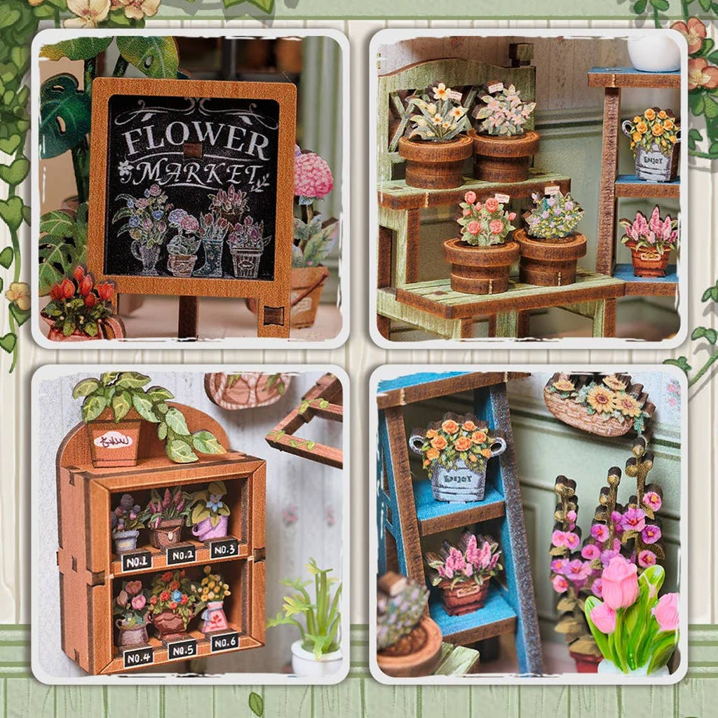 Champs-Élysées Florist Book Nook