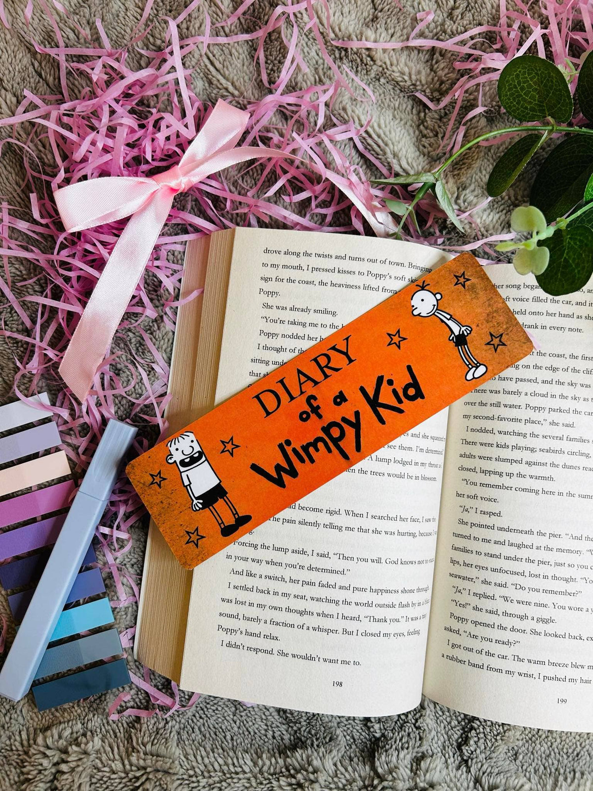 Wimpy Kid-Inspired Bookmark – Kids’ Bookish Gift