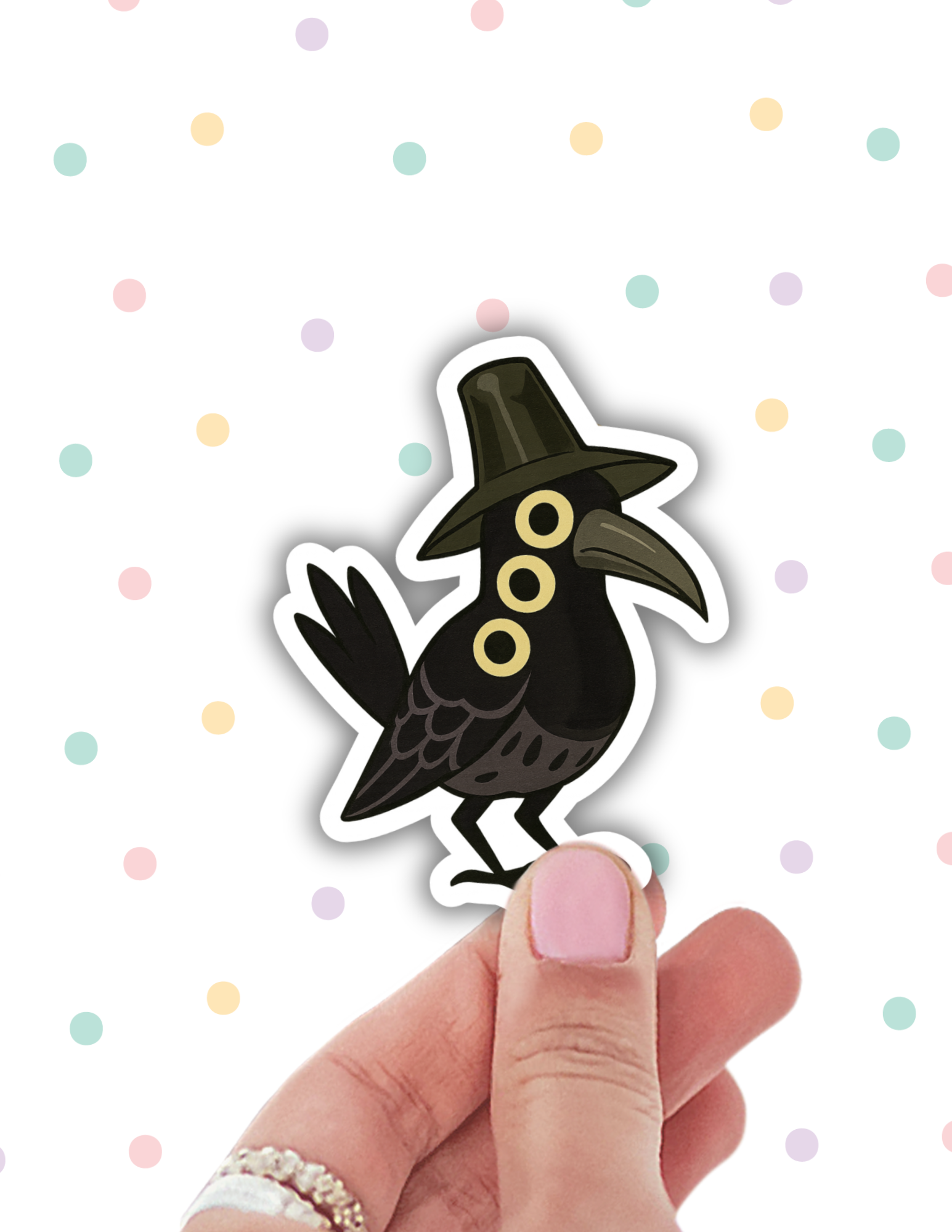 K Pop Demon Hunters - Kawaii Bird - Laptop Sticker