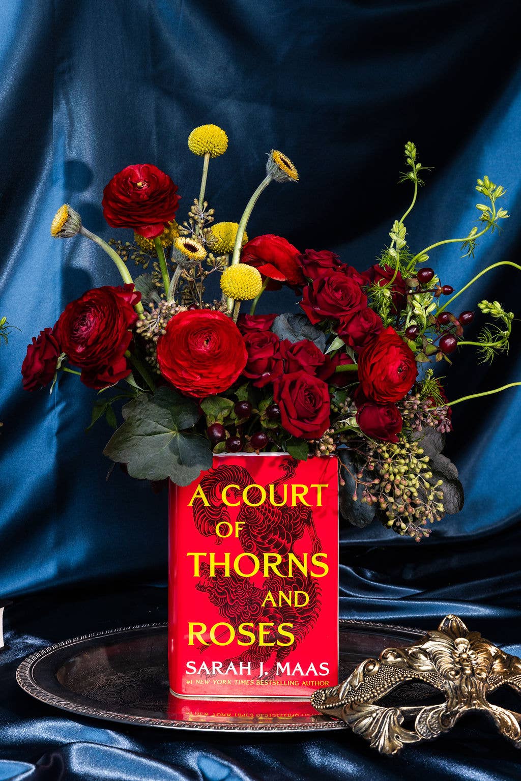 Large Book Vase, A Court of Thorns and Roses