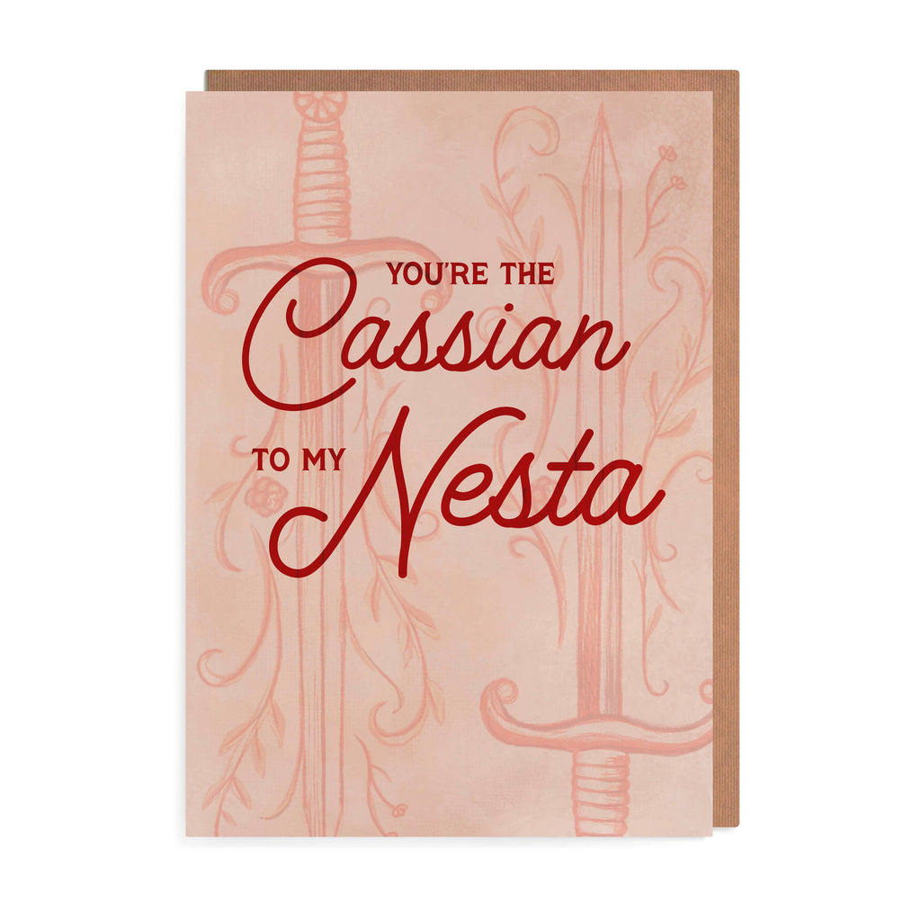 A Court of Thorns and Roses Card | Nesta and Cassian