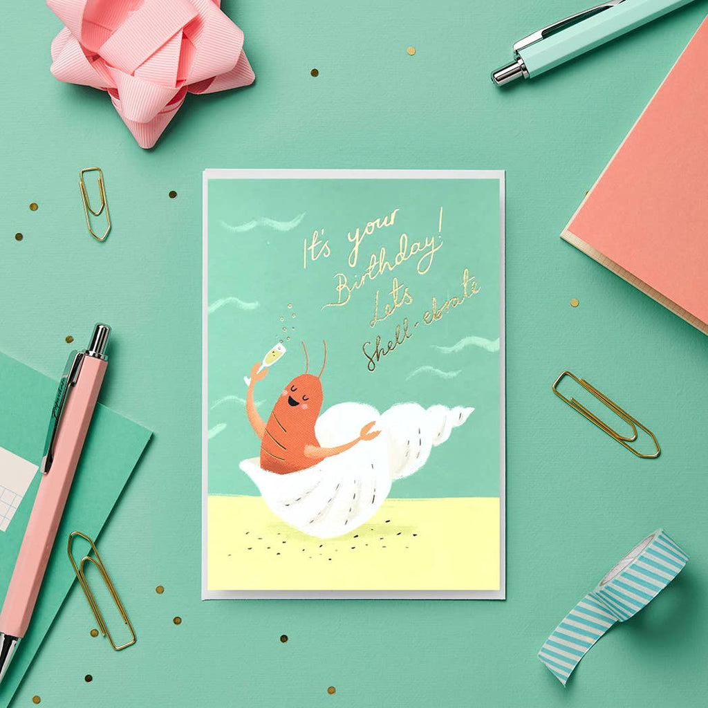 Let's Shell-ebrate - Birthday Card
