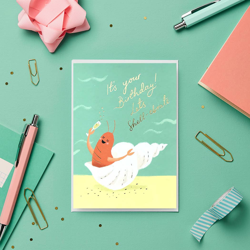 Let's Shell-ebrate - Birthday Card