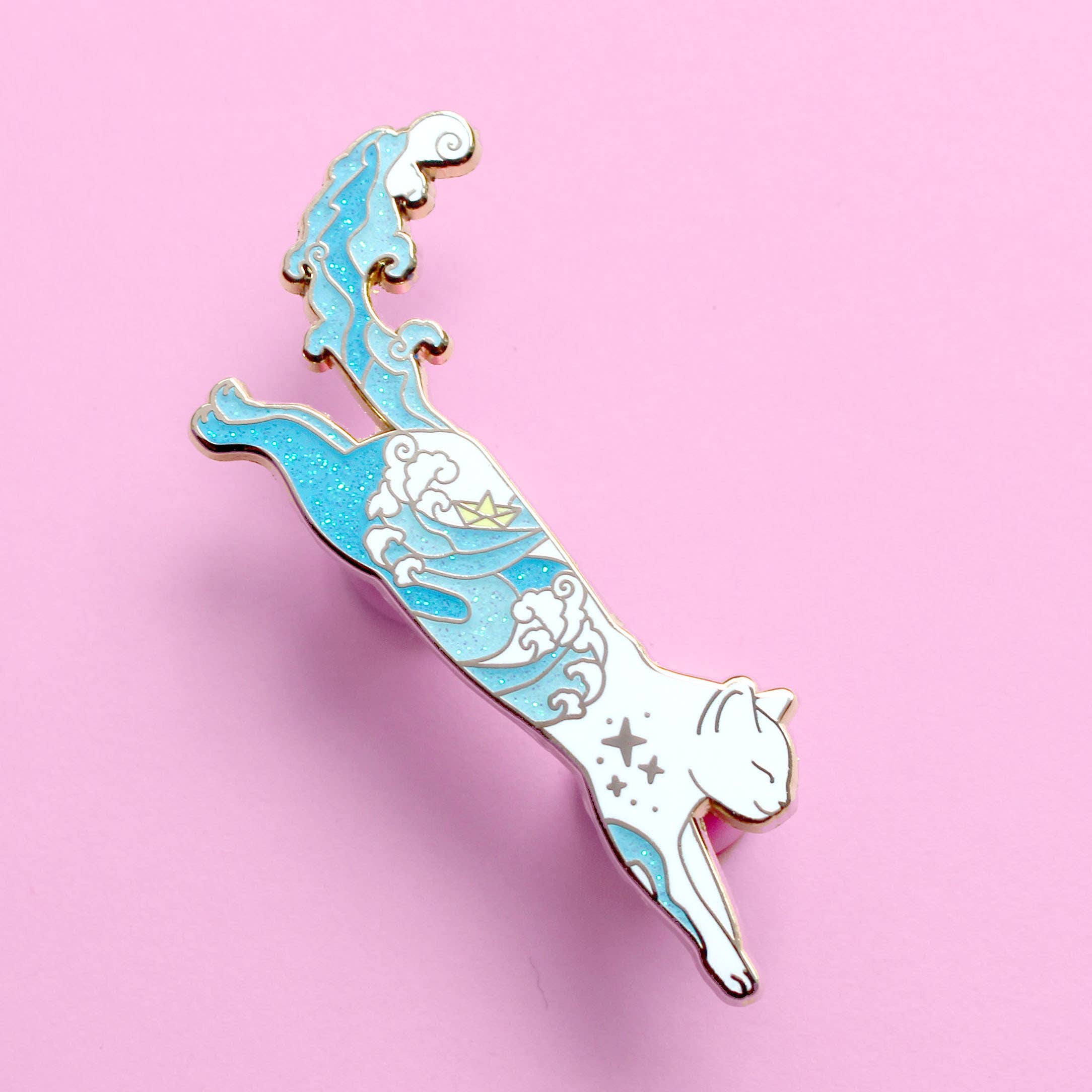 Sea Cat - Enamel Pin