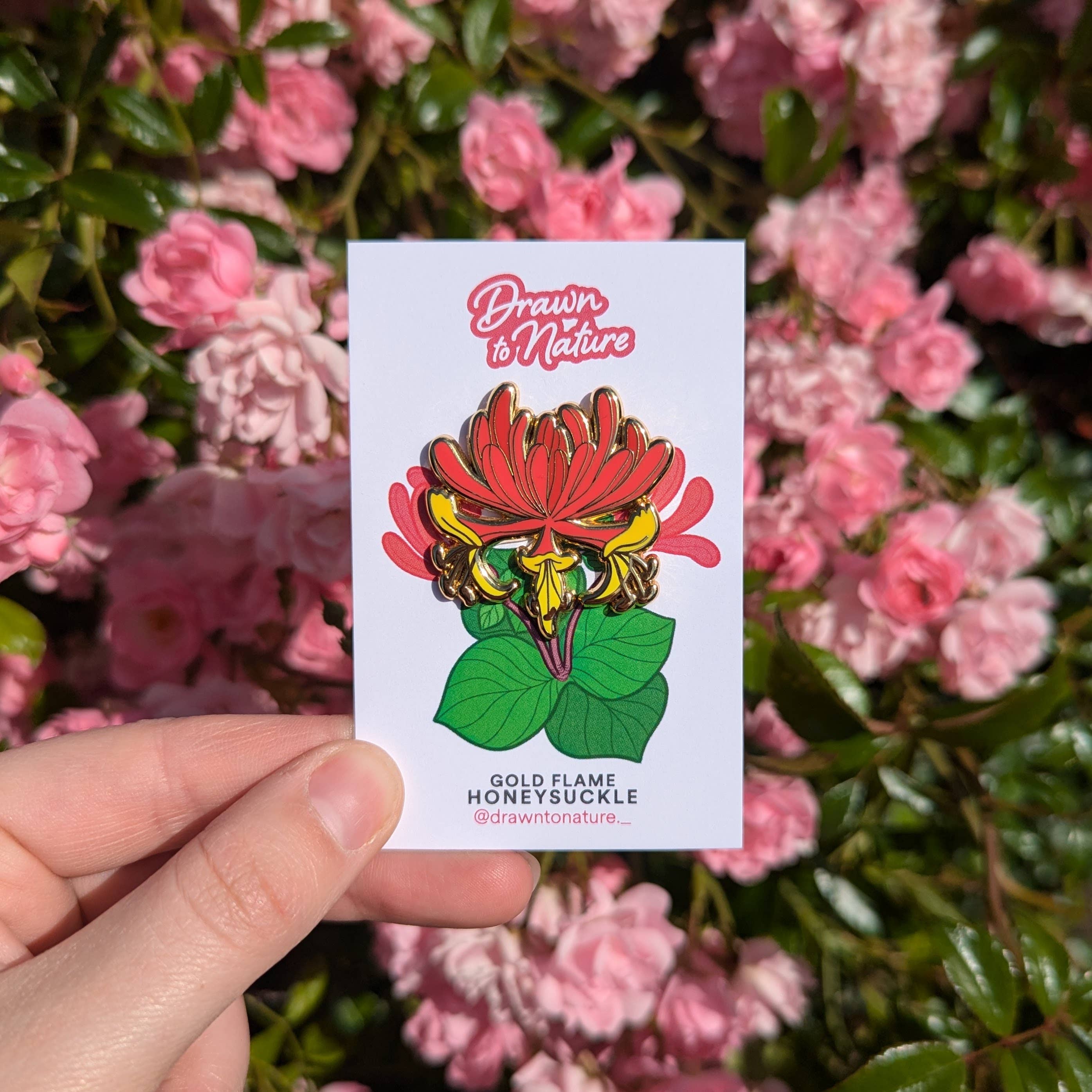 Honeysuckle - Enamel Pin